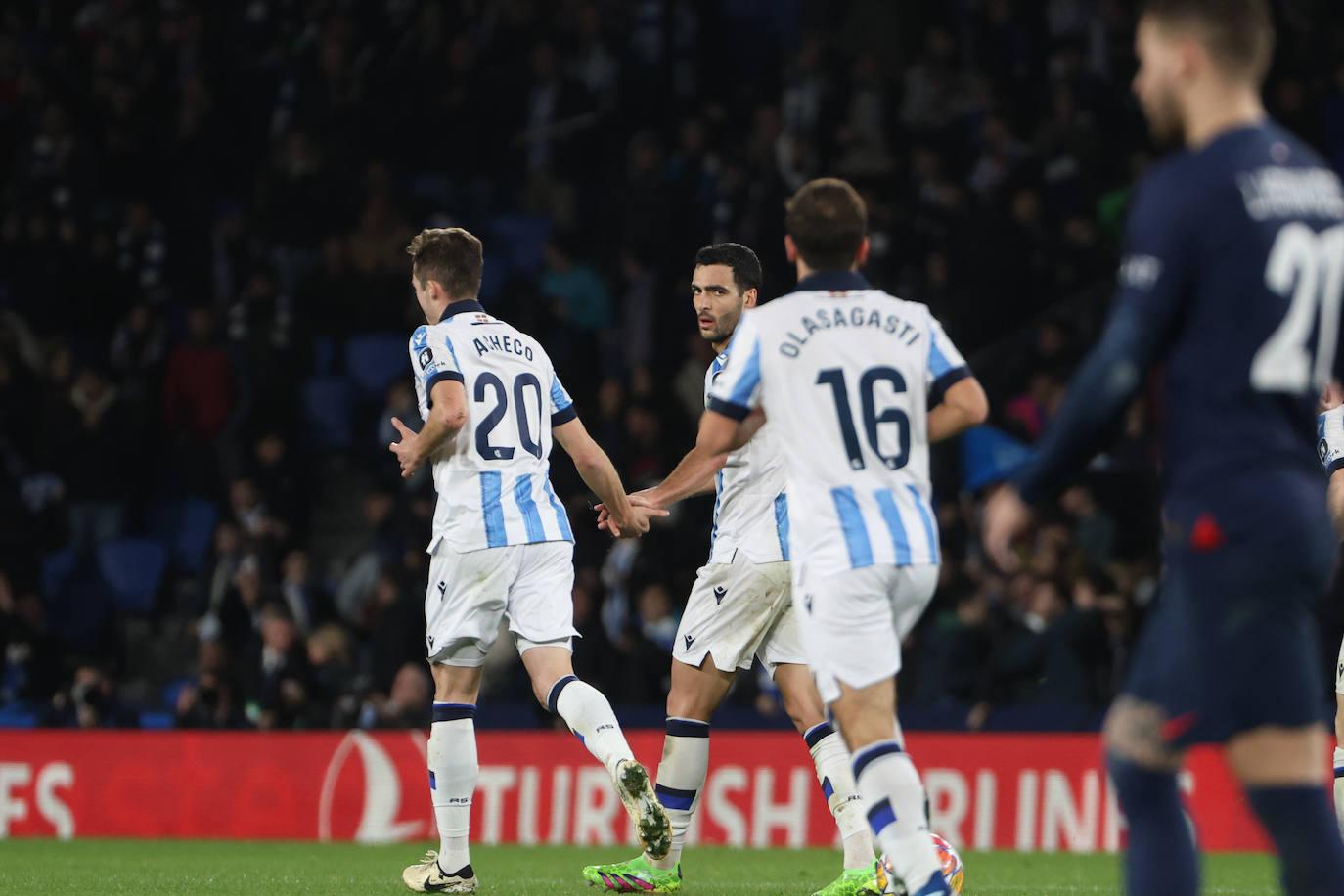 Las mejores imágenes del Real Sociedad - PSG