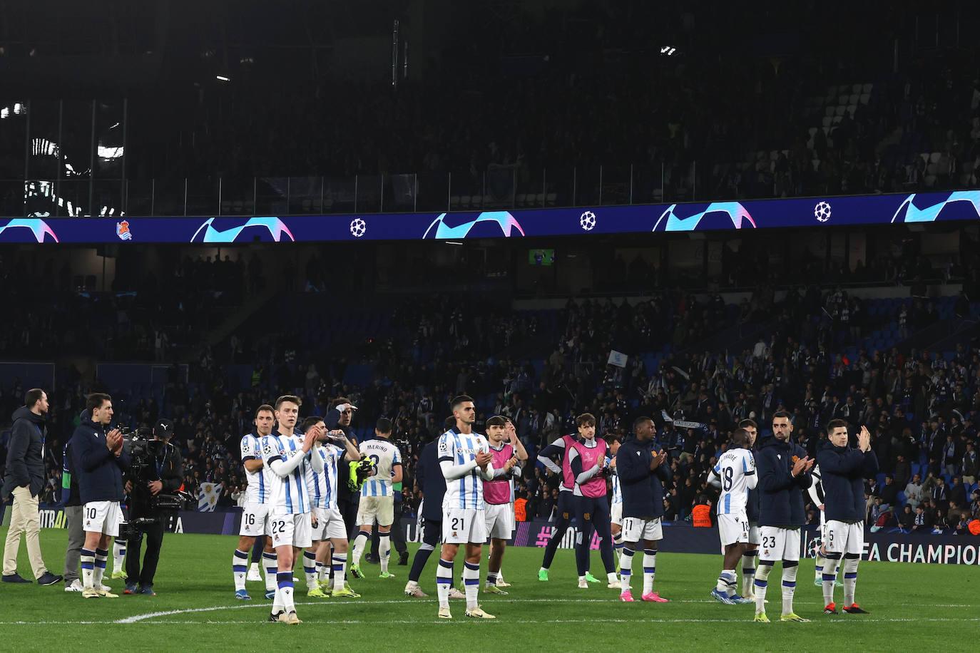 Las mejores imágenes del Real Sociedad - PSG