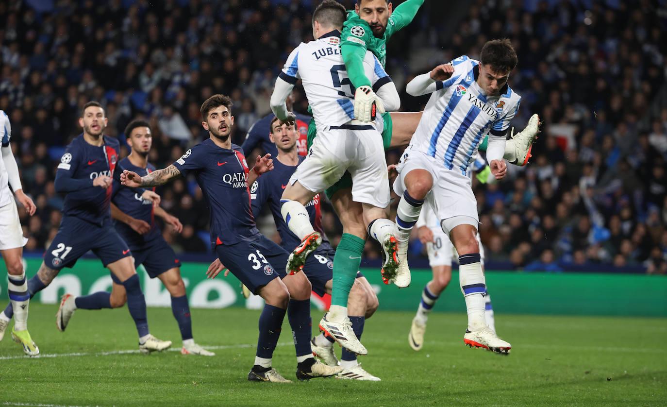 Las mejores imágenes del Real Sociedad - PSG