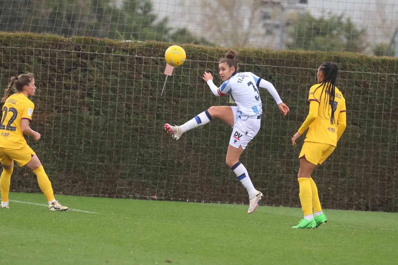 Las mejores imágenes del duelo entre la Real Sociedad y el Barcelona en Zubieta