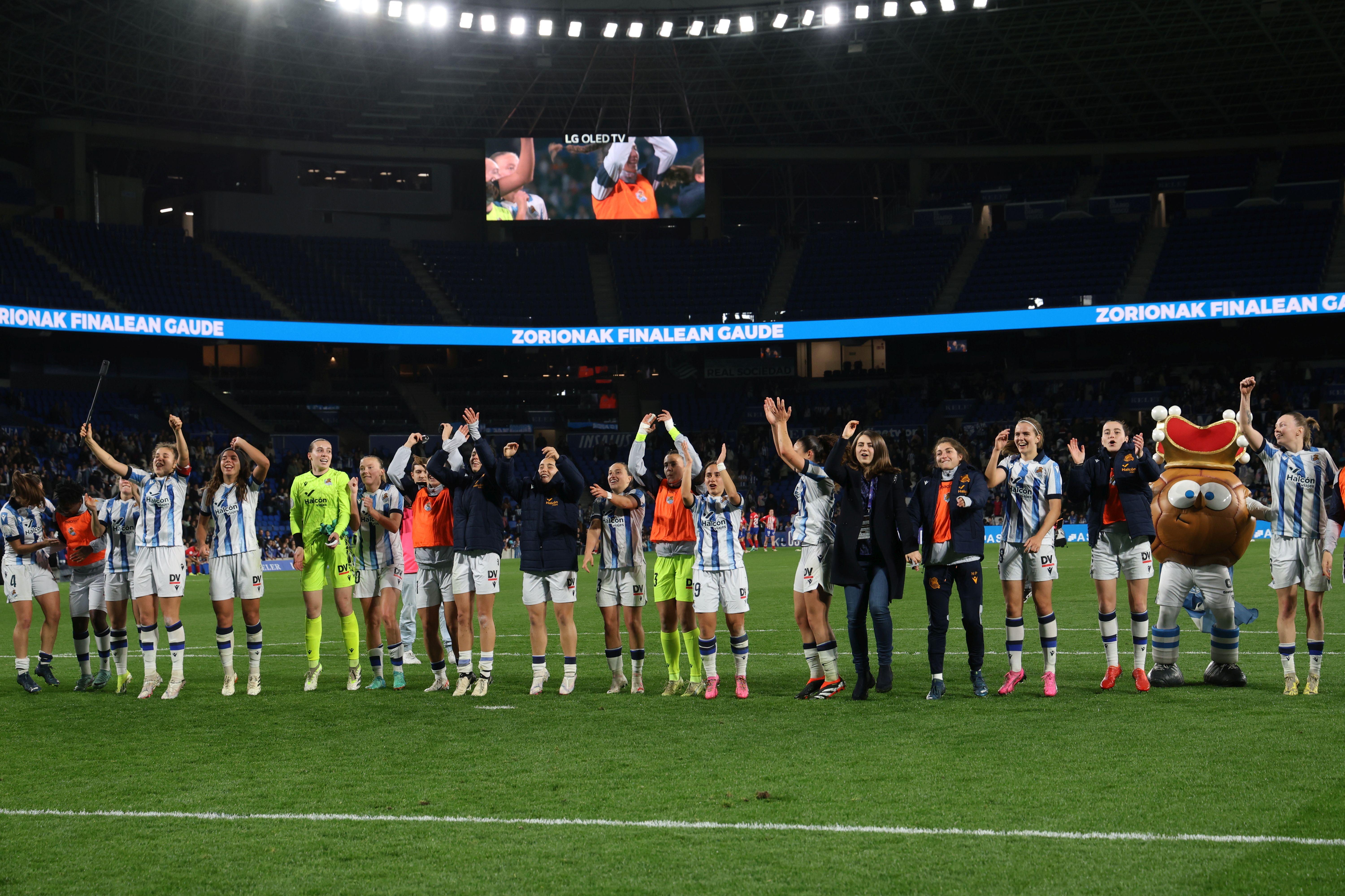 Las mejores imágenes del encuentro entre la Real Sociedad - Atlético de Madrid
