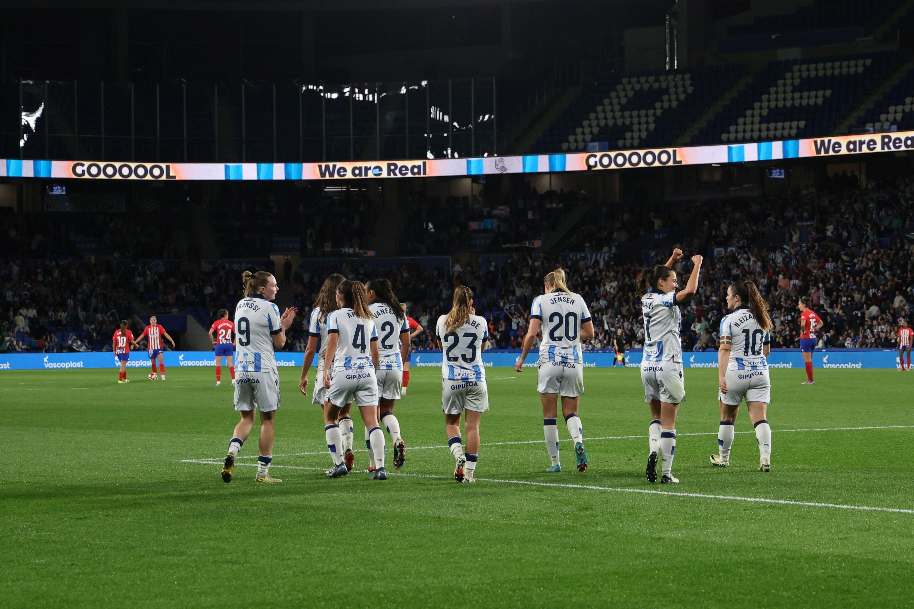 Las mejores imágenes del encuentro entre la Real Sociedad - Atlético de Madrid