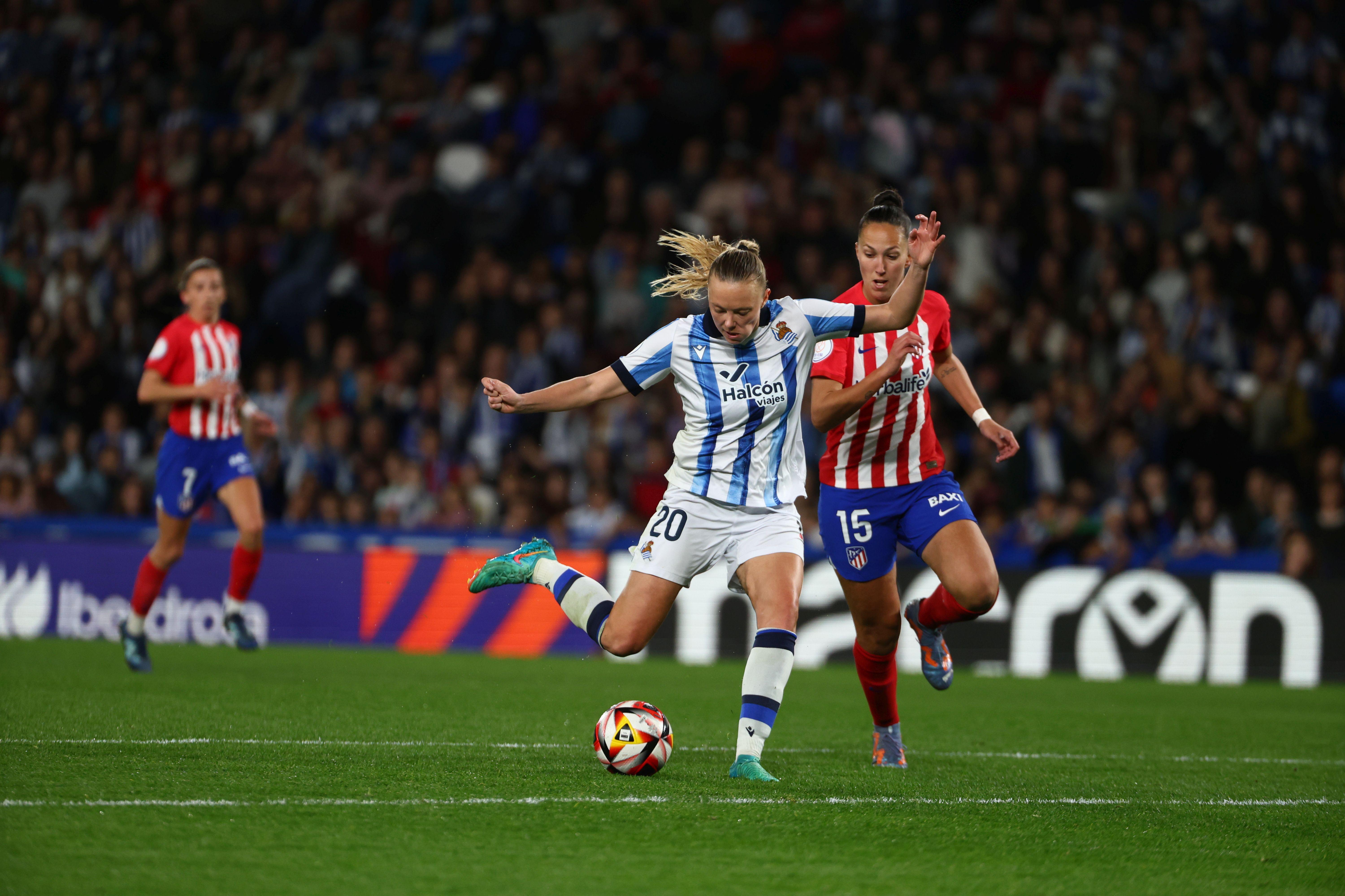 Las mejores imágenes del encuentro entre la Real Sociedad - Atlético de Madrid