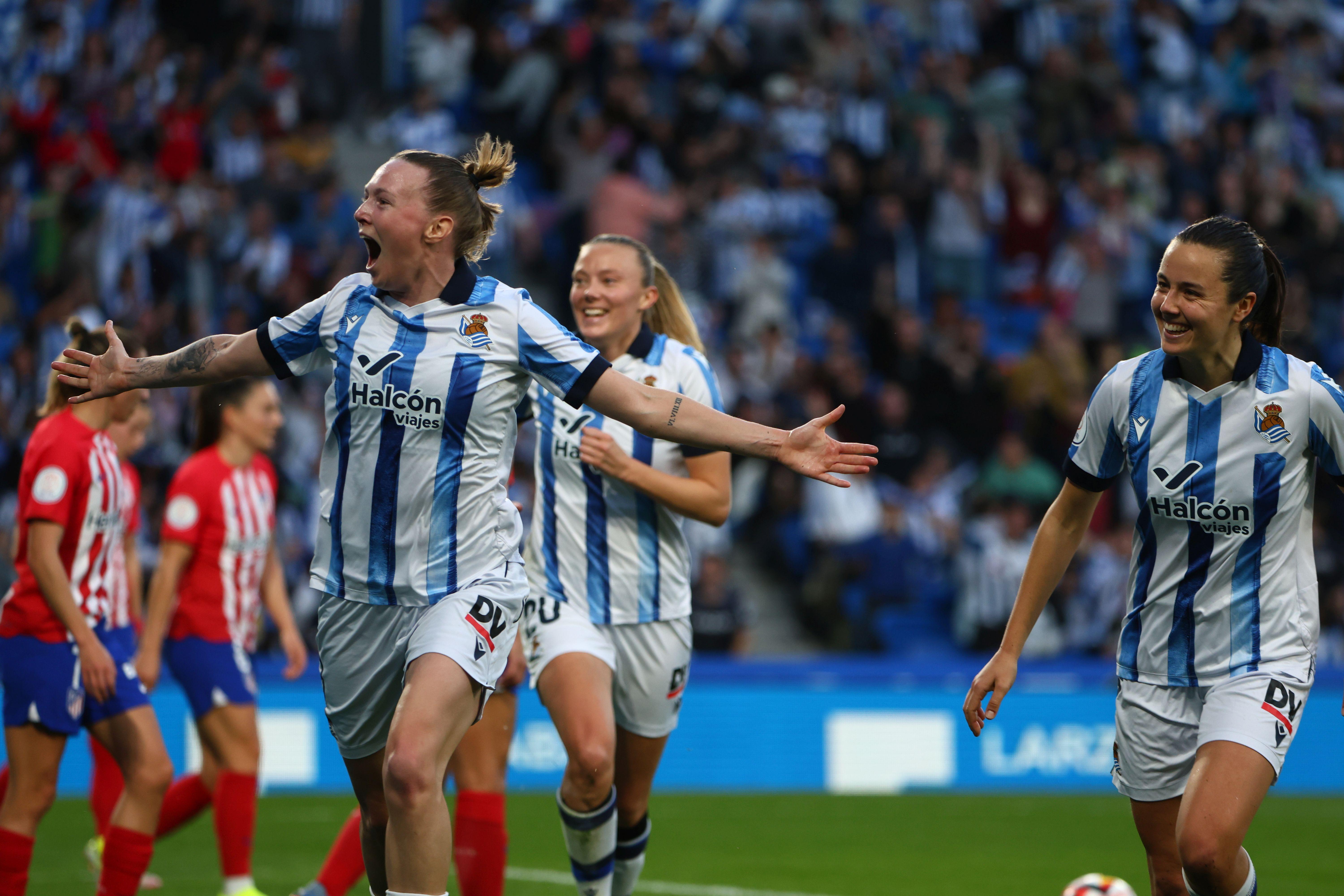 Las mejores imágenes del encuentro entre la Real Sociedad - Atlético de Madrid