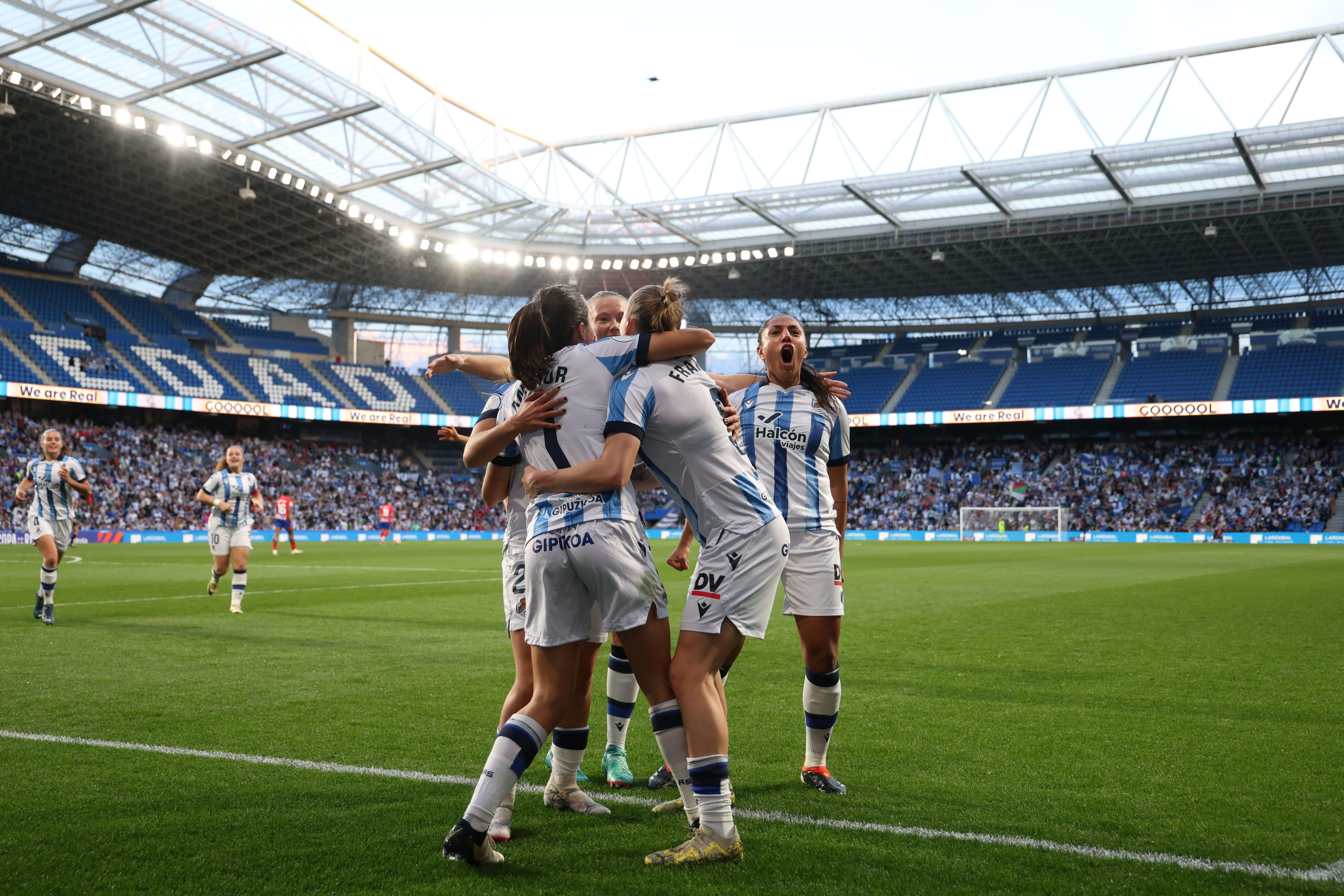 Las mejores imágenes del encuentro entre la Real Sociedad - Atlético de Madrid
