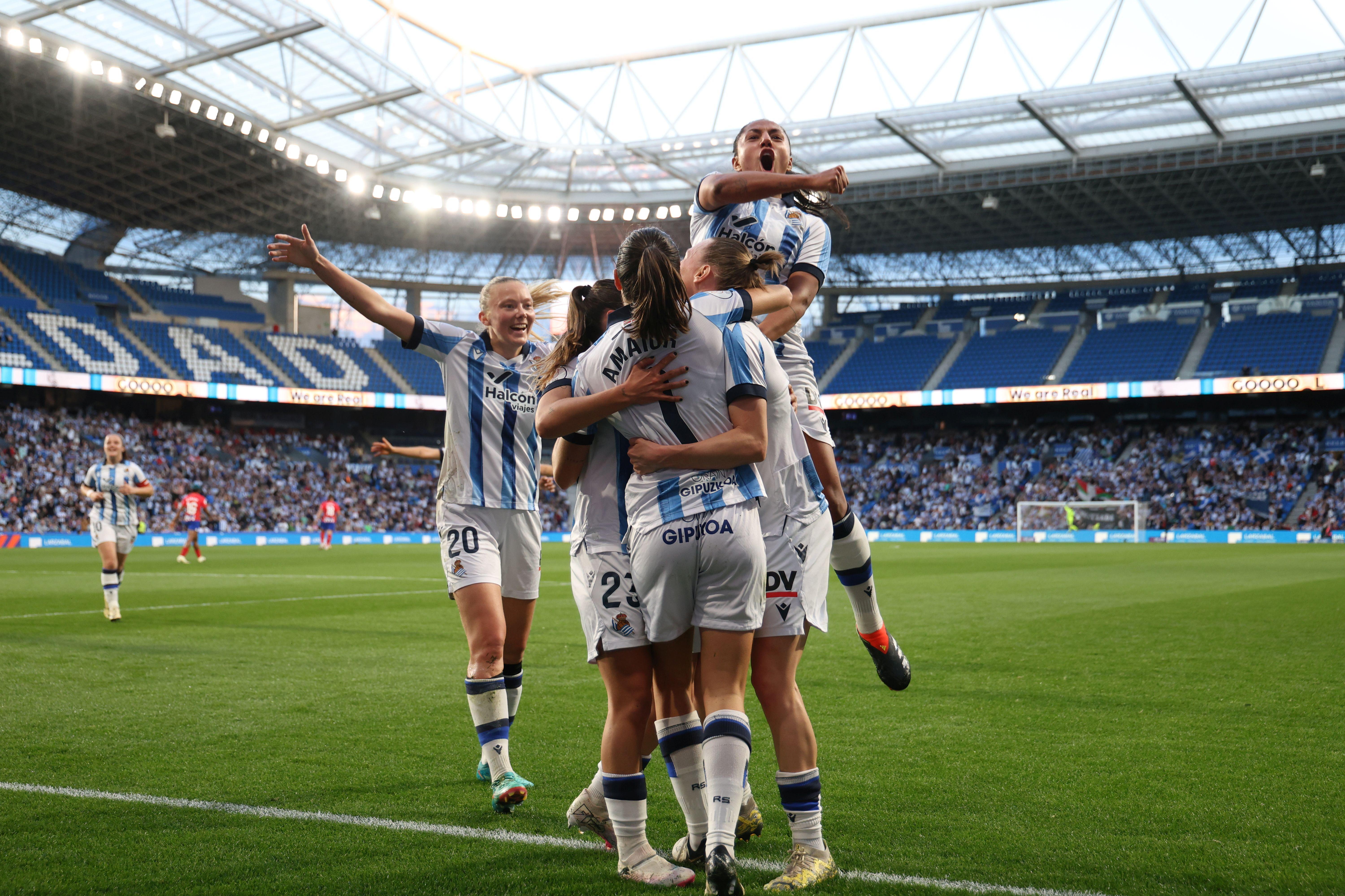 Las mejores imágenes del encuentro entre la Real Sociedad - Atlético de Madrid