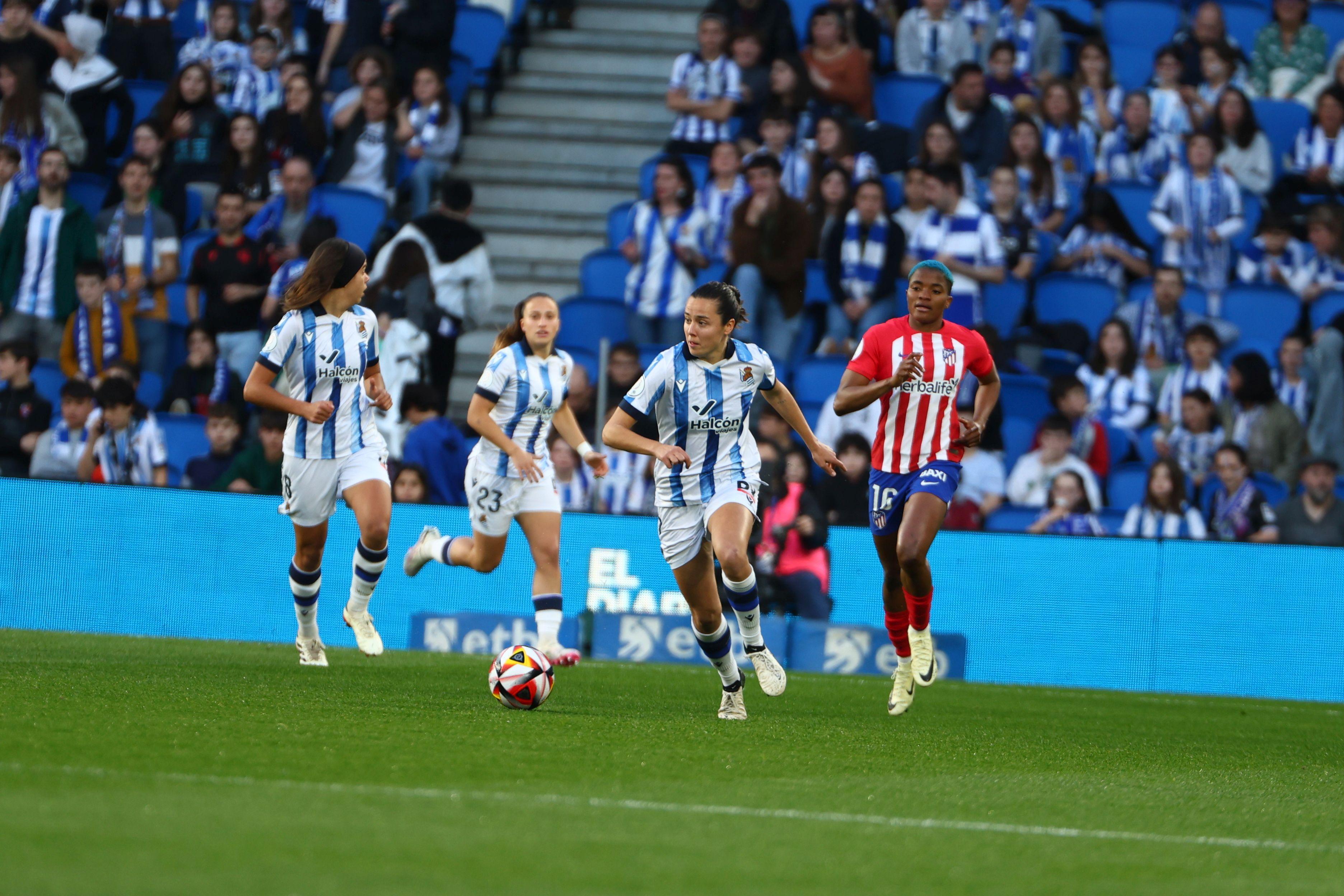 Las mejores imágenes del encuentro entre la Real Sociedad - Atlético de Madrid