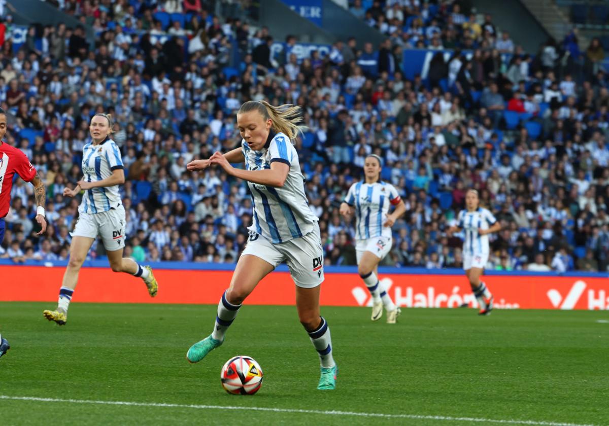 Las mejores imágenes del encuentro entre la Real Sociedad - Atlético de Madrid