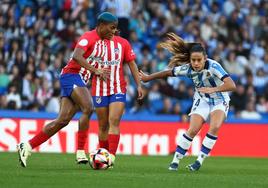 Real Sociedad y Atlético de Madrid buscan el pase a la final de la Copa de la Reina.