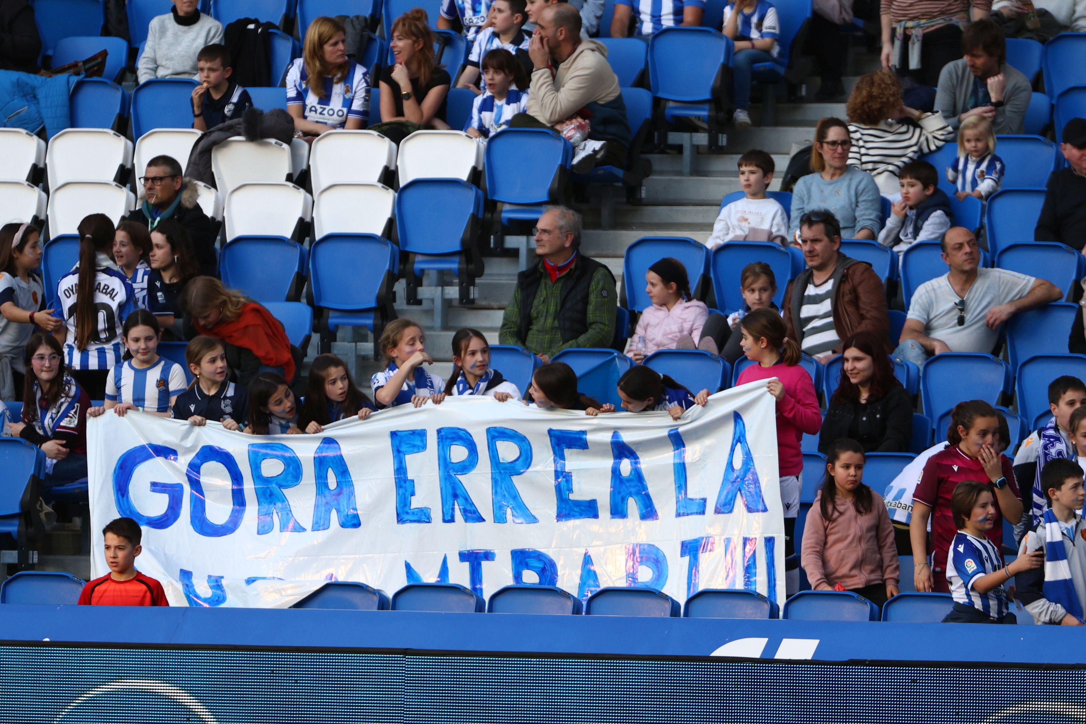¿Has estado en el Reale Arena? Búscate en las gradas