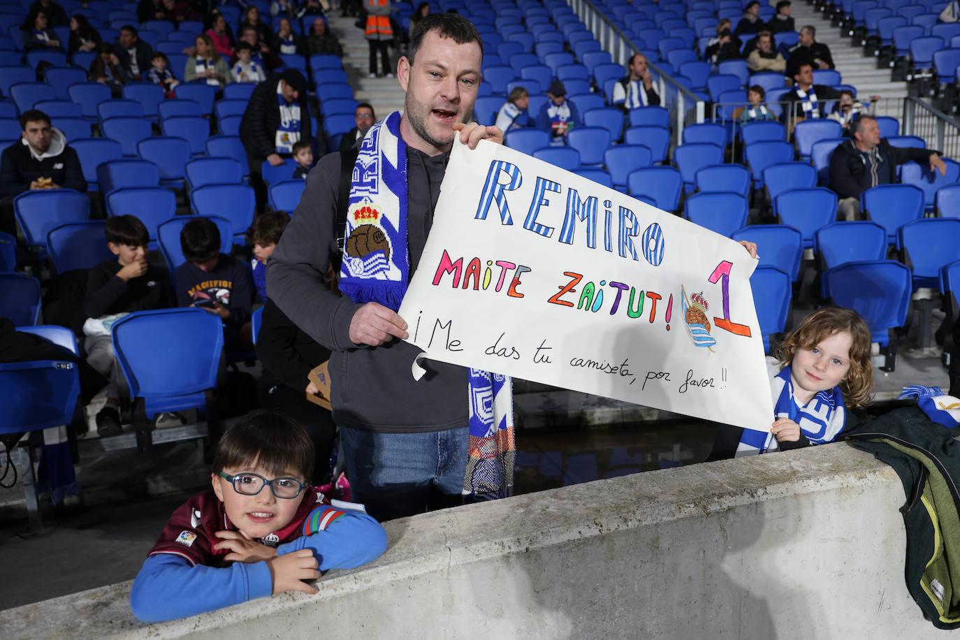 ¿Has estado en el Reale Arena? Búscate en las gradas
