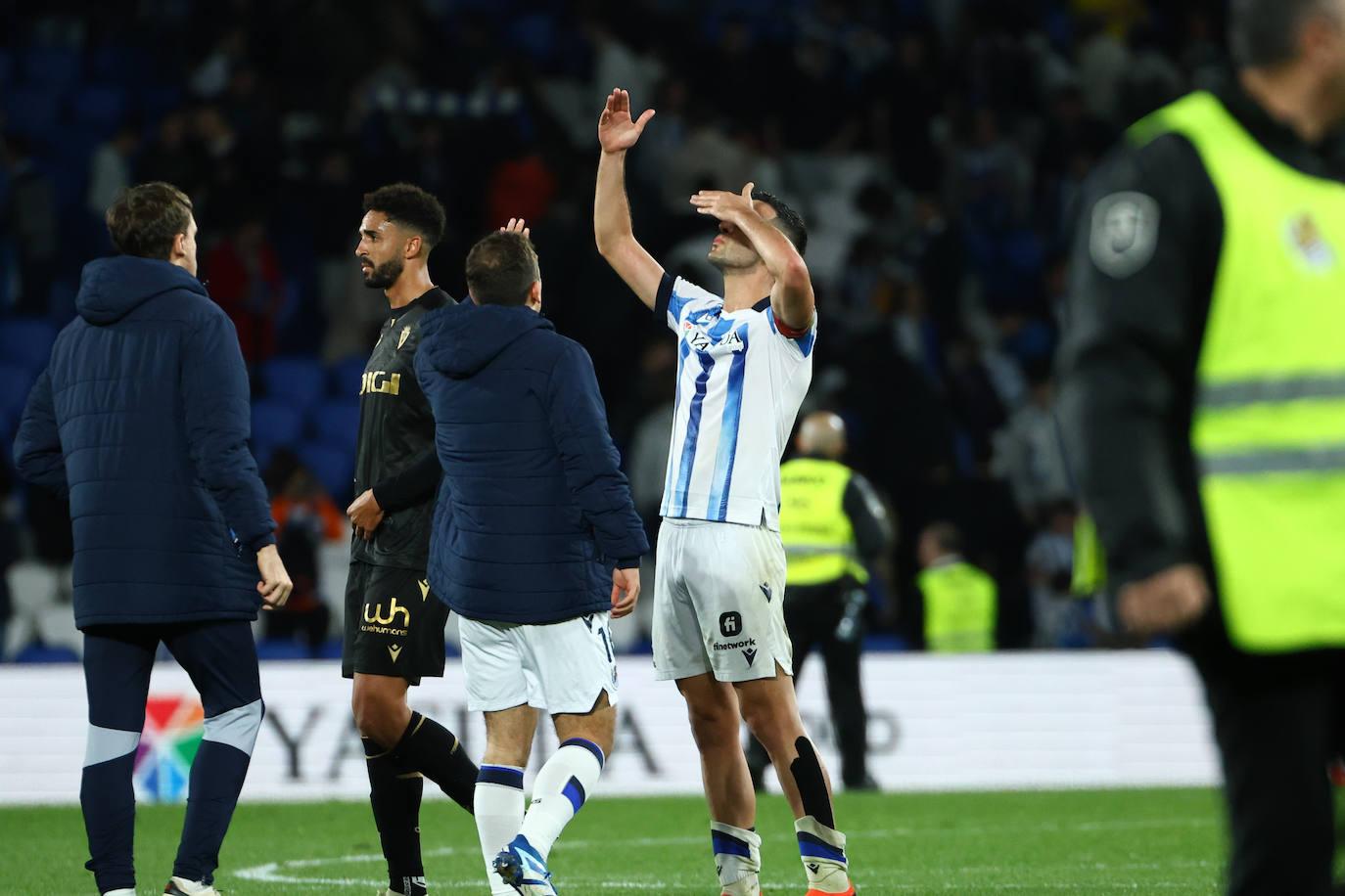 Las mejores imágenes del Real Sociedad - Cádiz