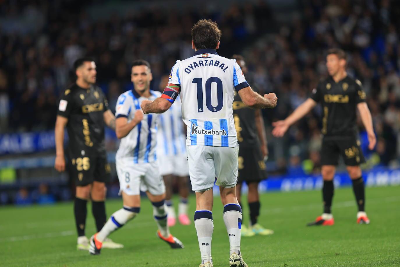 Las mejores imágenes del Real Sociedad - Cádiz