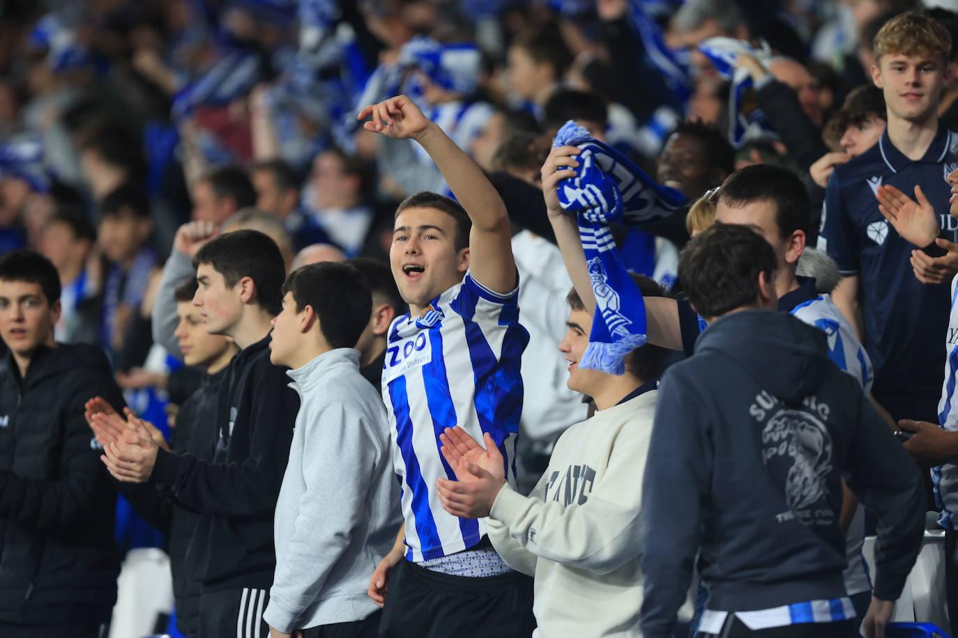 ¿Has estado en el Reale Arena? Búscate en las gradas