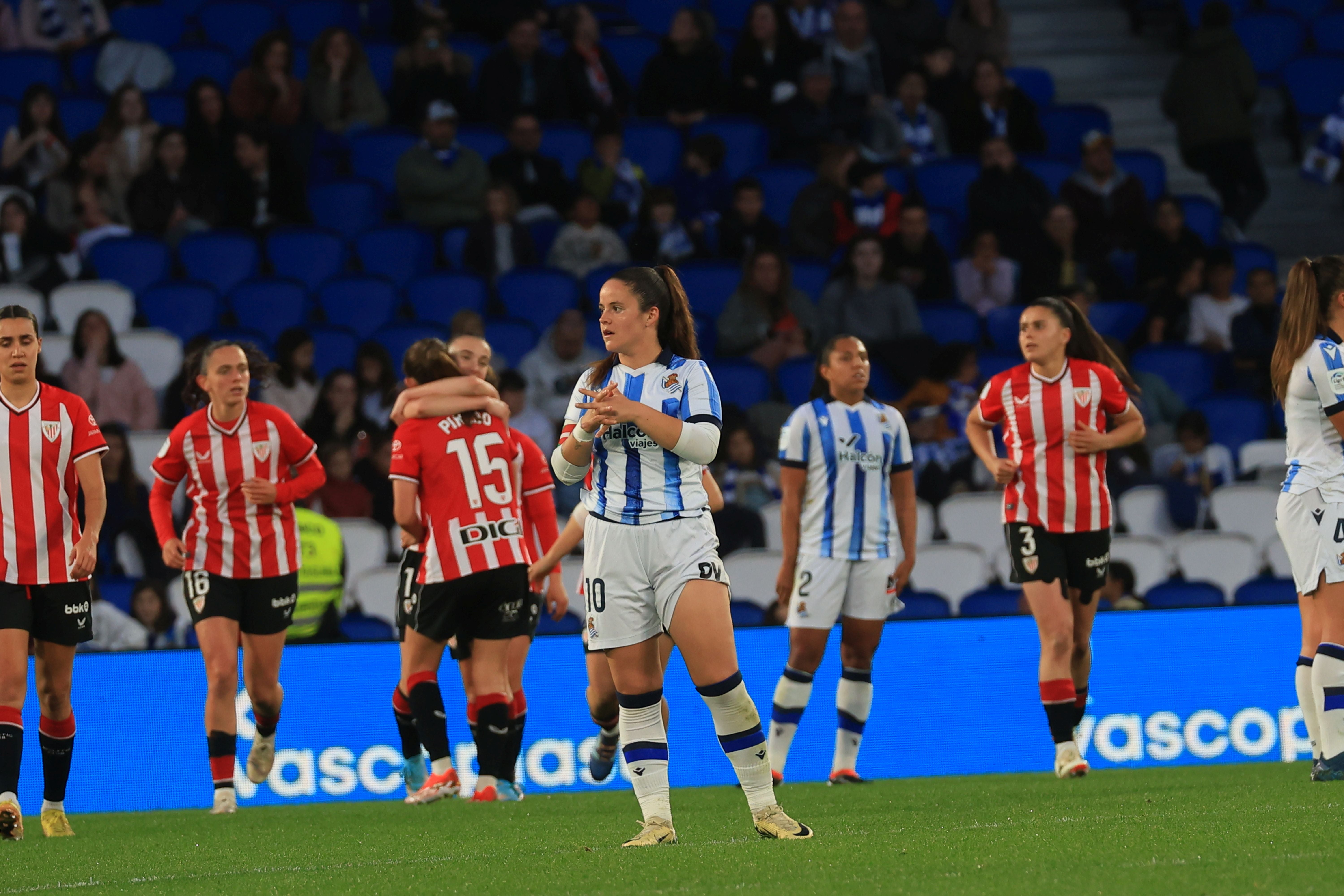 Las mejores imágenes del derbi vasco