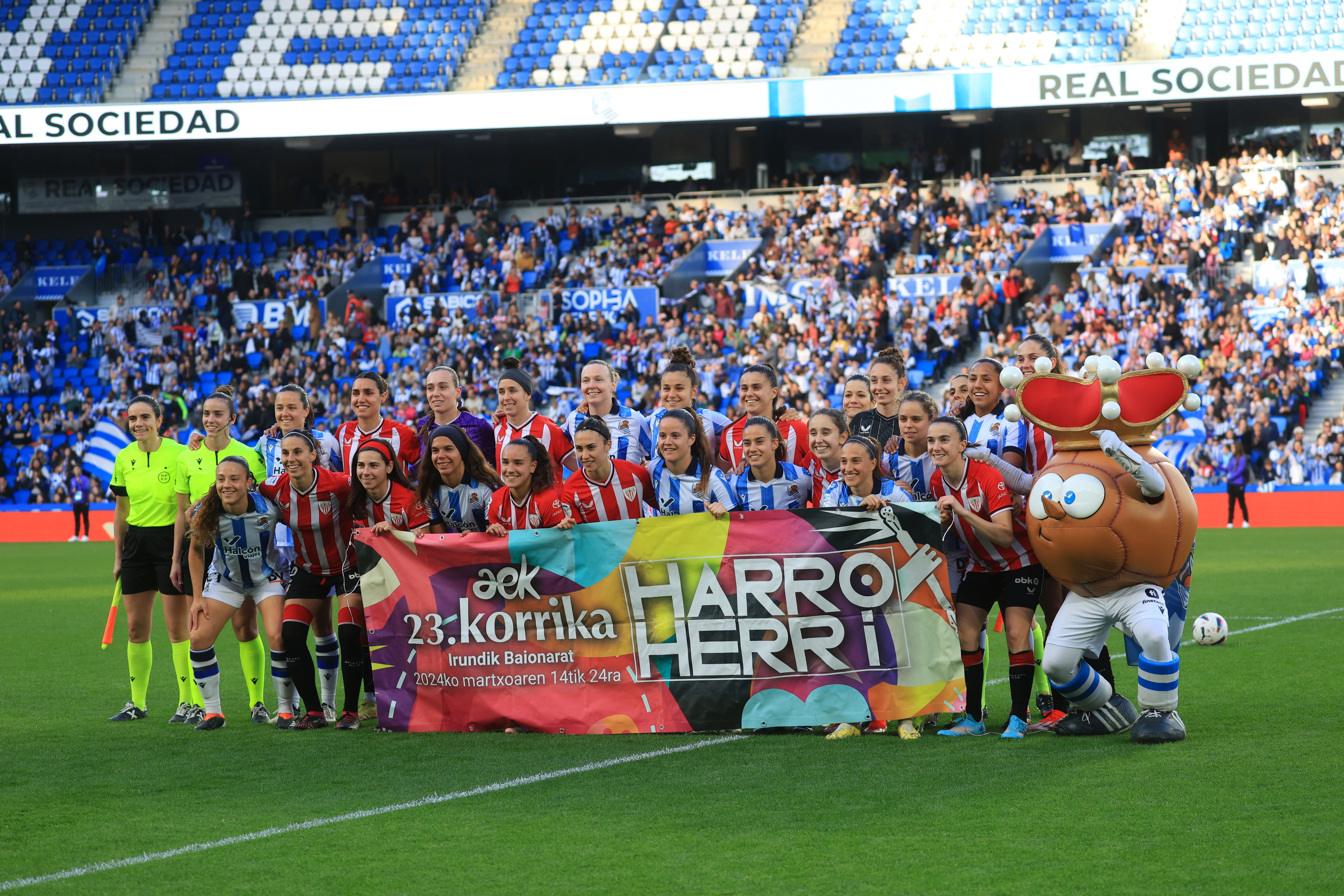 Las mejores imágenes del derbi vasco