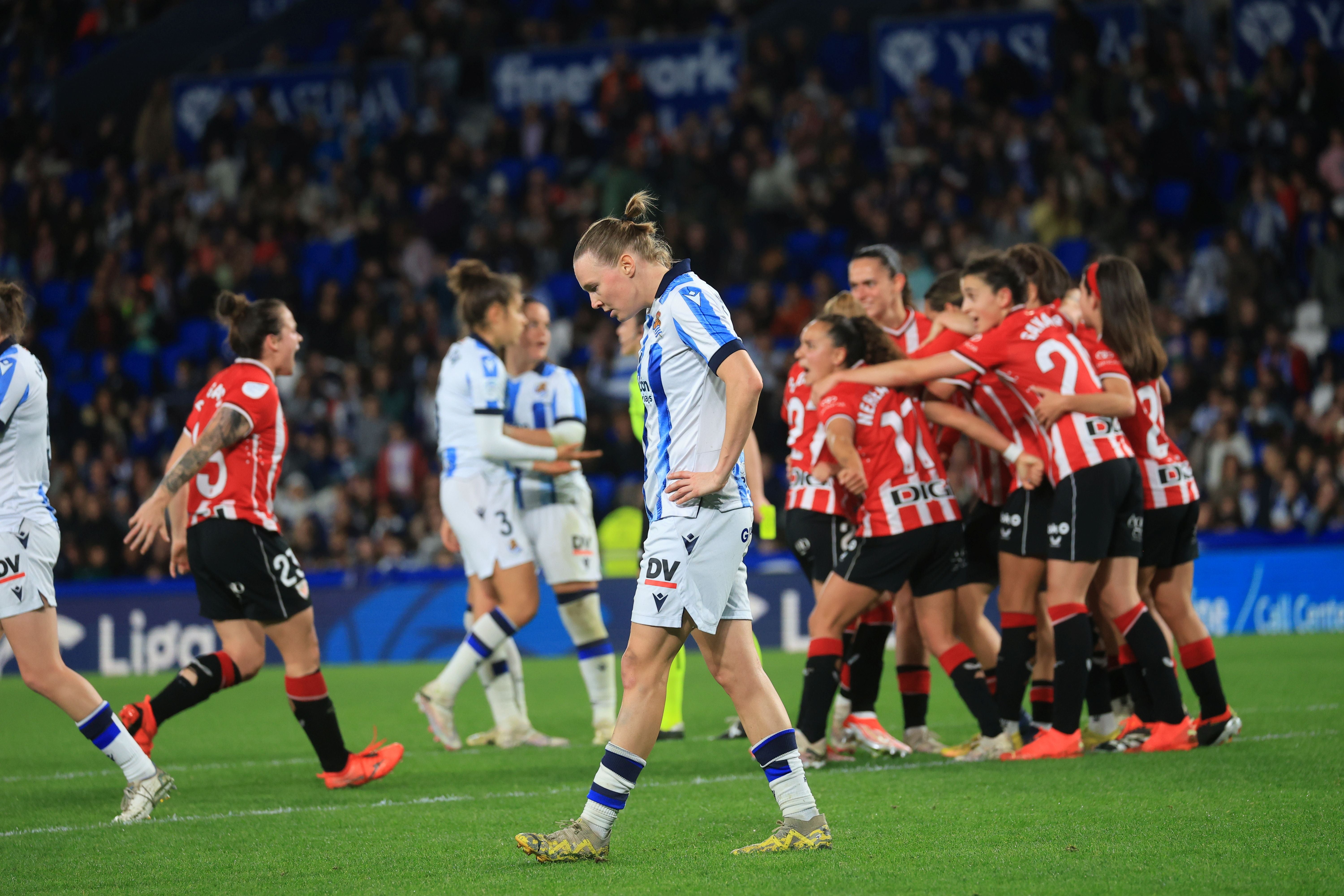 Las mejores imágenes del derbi vasco