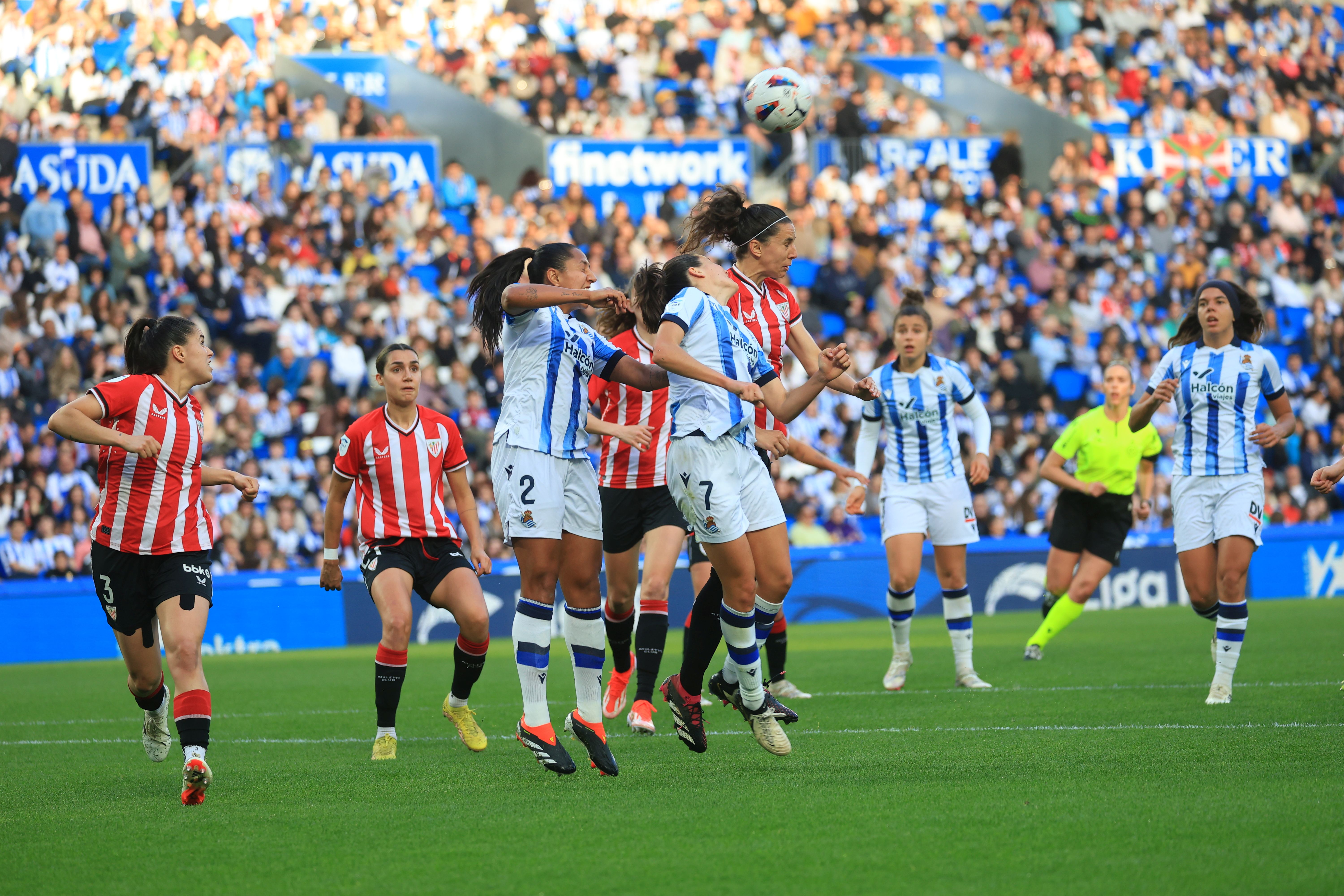 Las mejores imágenes del derbi vasco