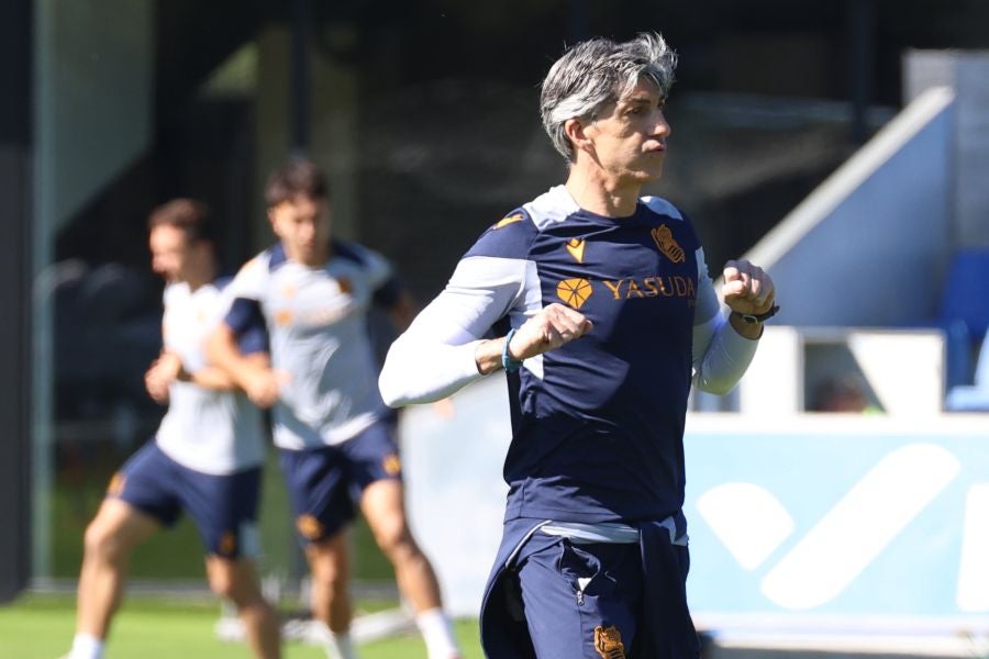 Alegría en el césped de Zubieta