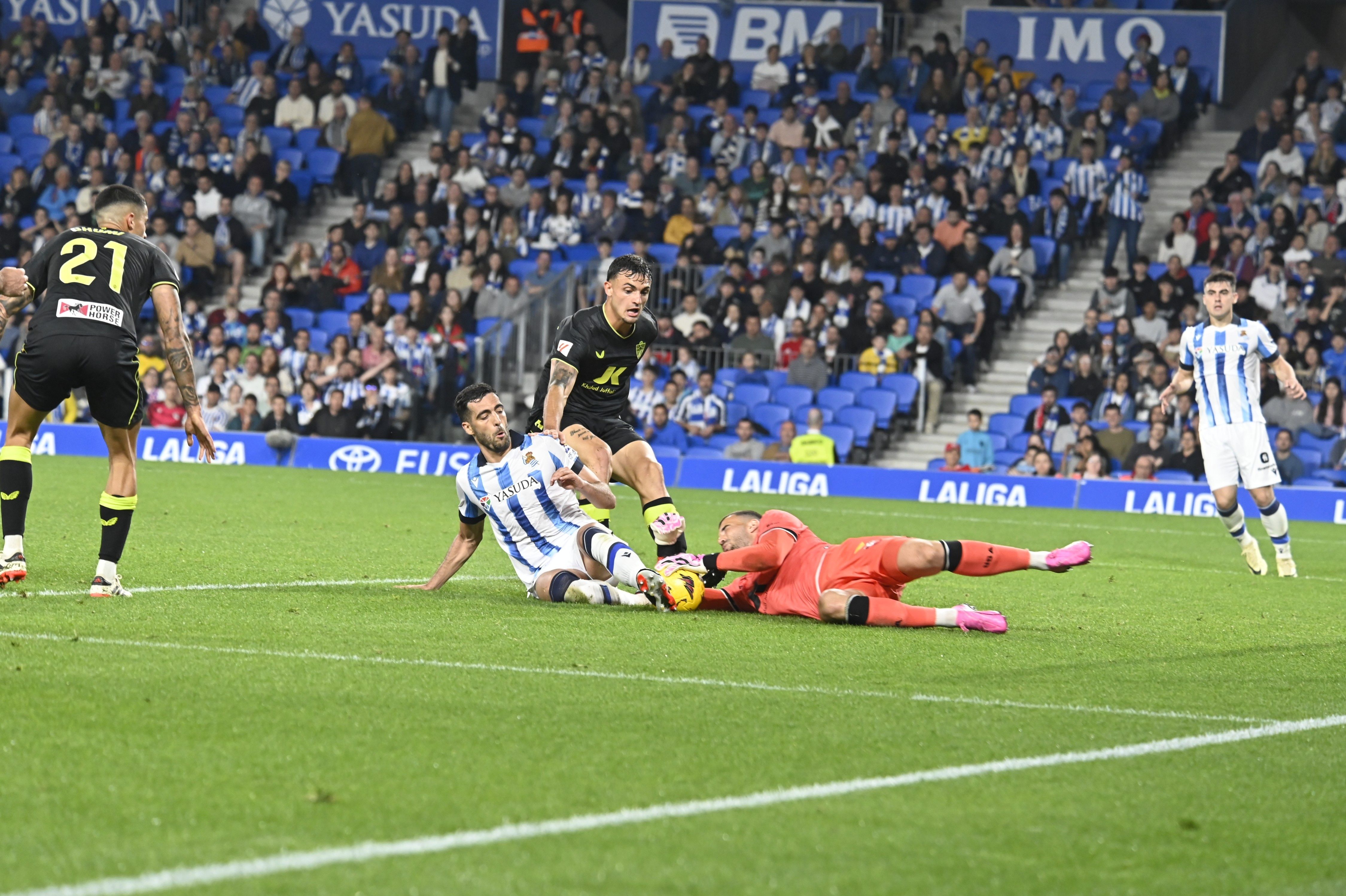 Mira las mejores imágenes del Real Sociedad-Almería