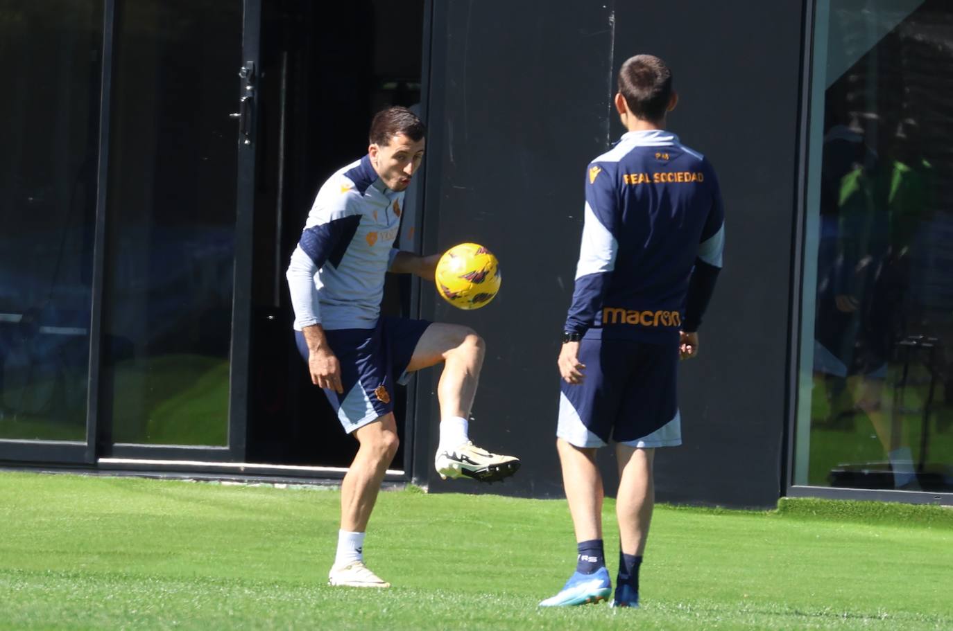 La Real se ejercita en Zubieta