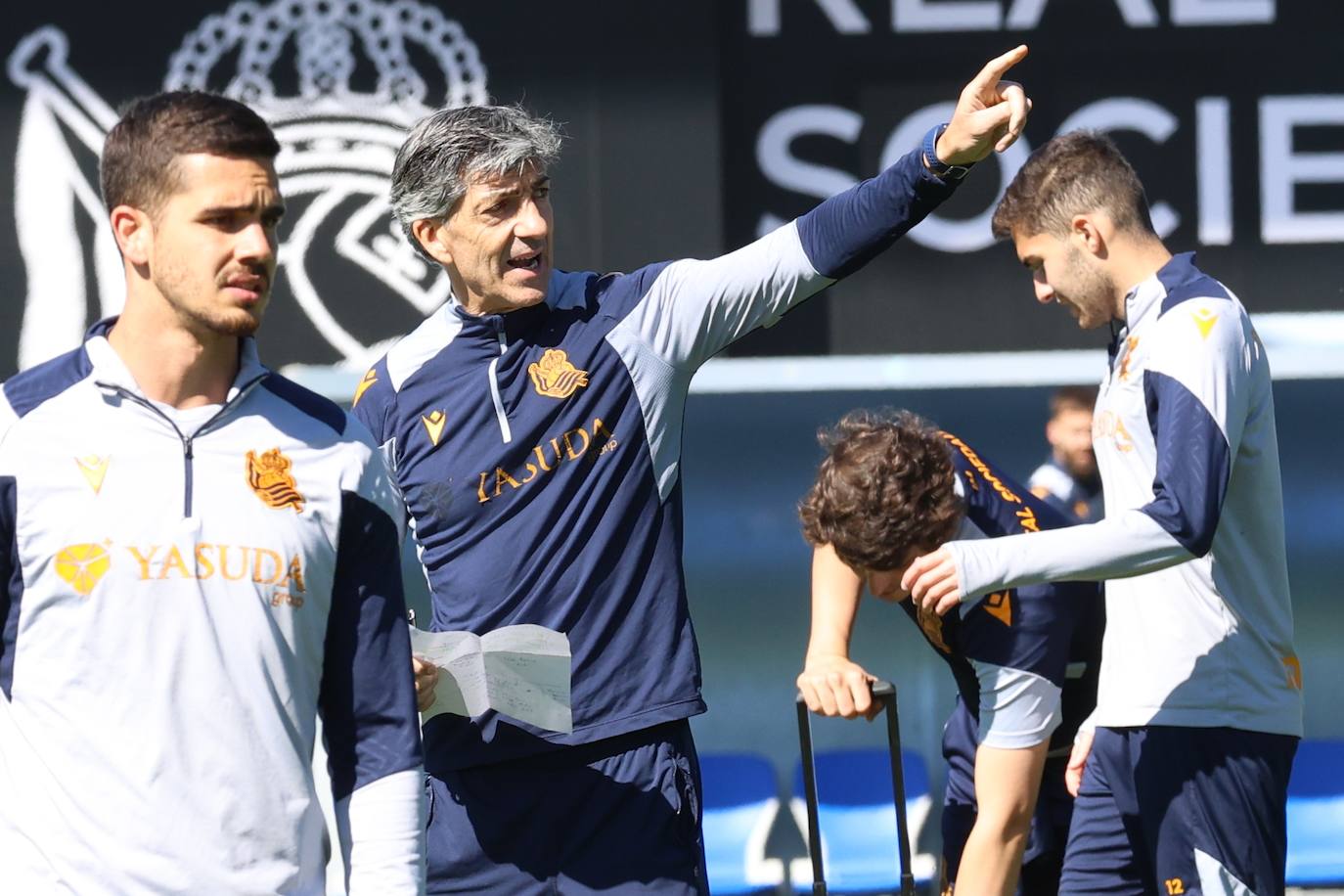 La Real se ejercita en Zubieta