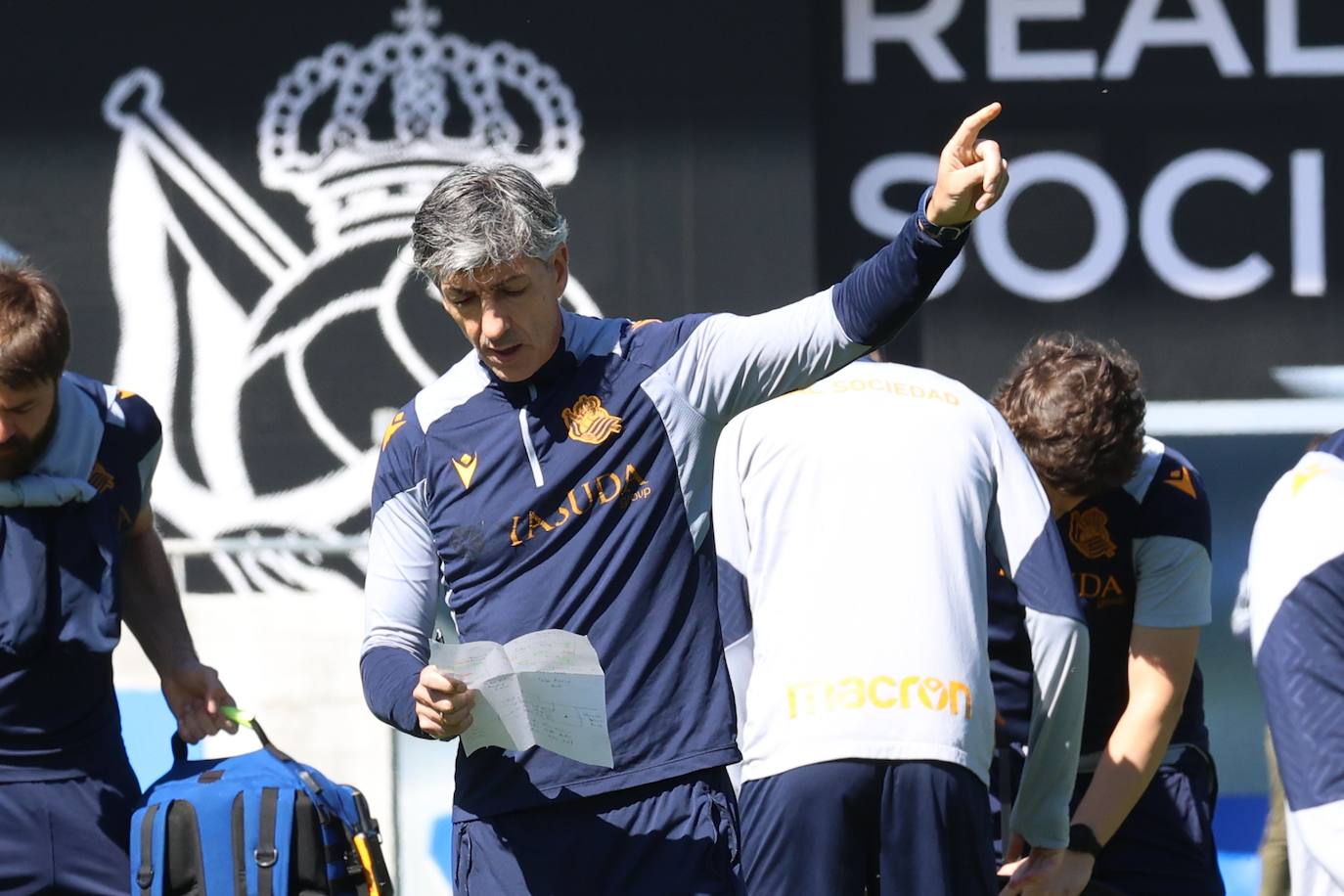 La Real se ejercita en Zubieta