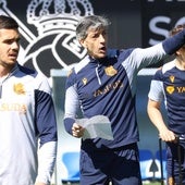 Imanol, sobre el cambio de día para el partido frente al Real Madrid: «Preguntadle a otra persona»
