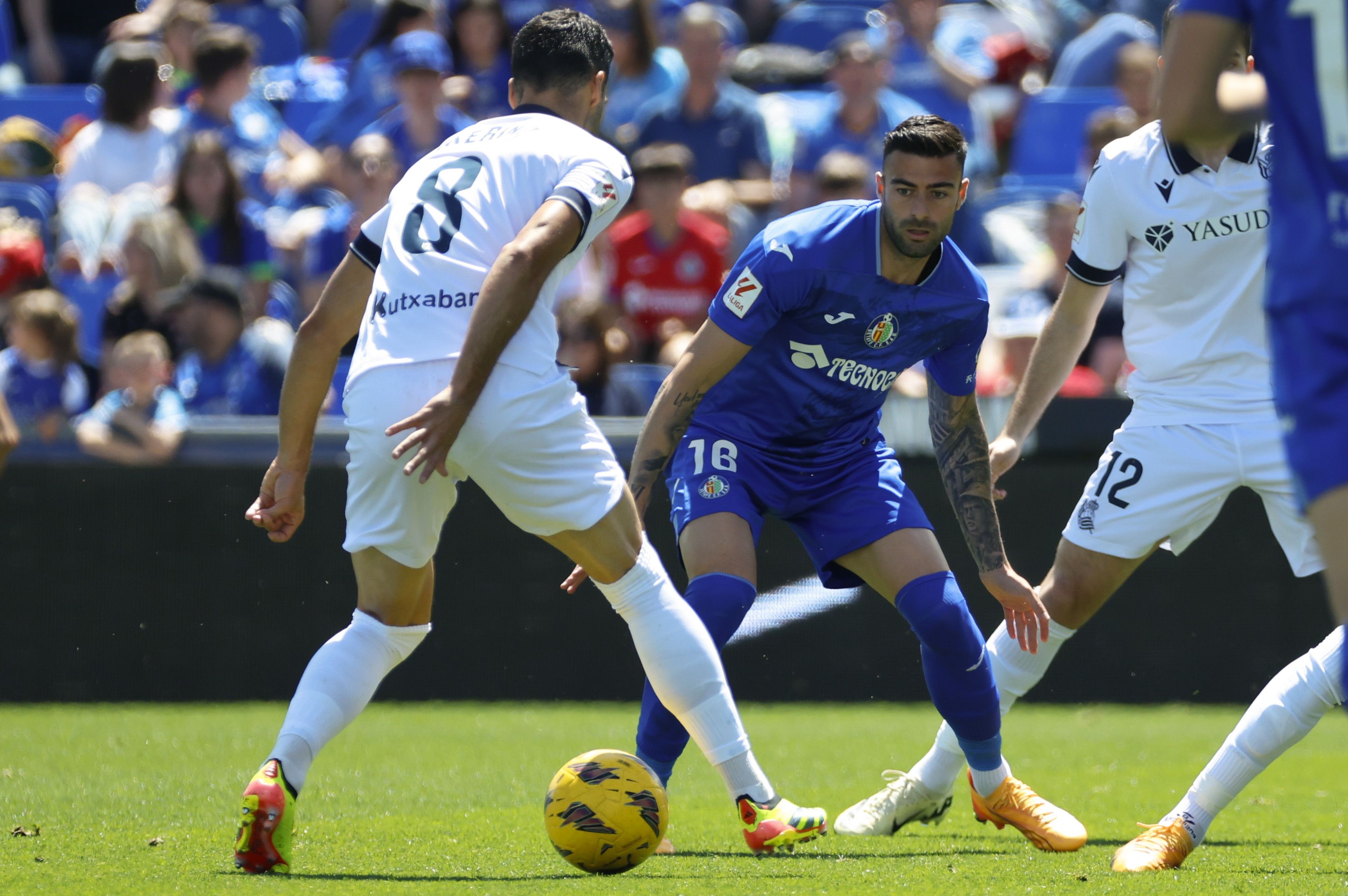 Las mejores imágenes del Getafe-Real Sociedad