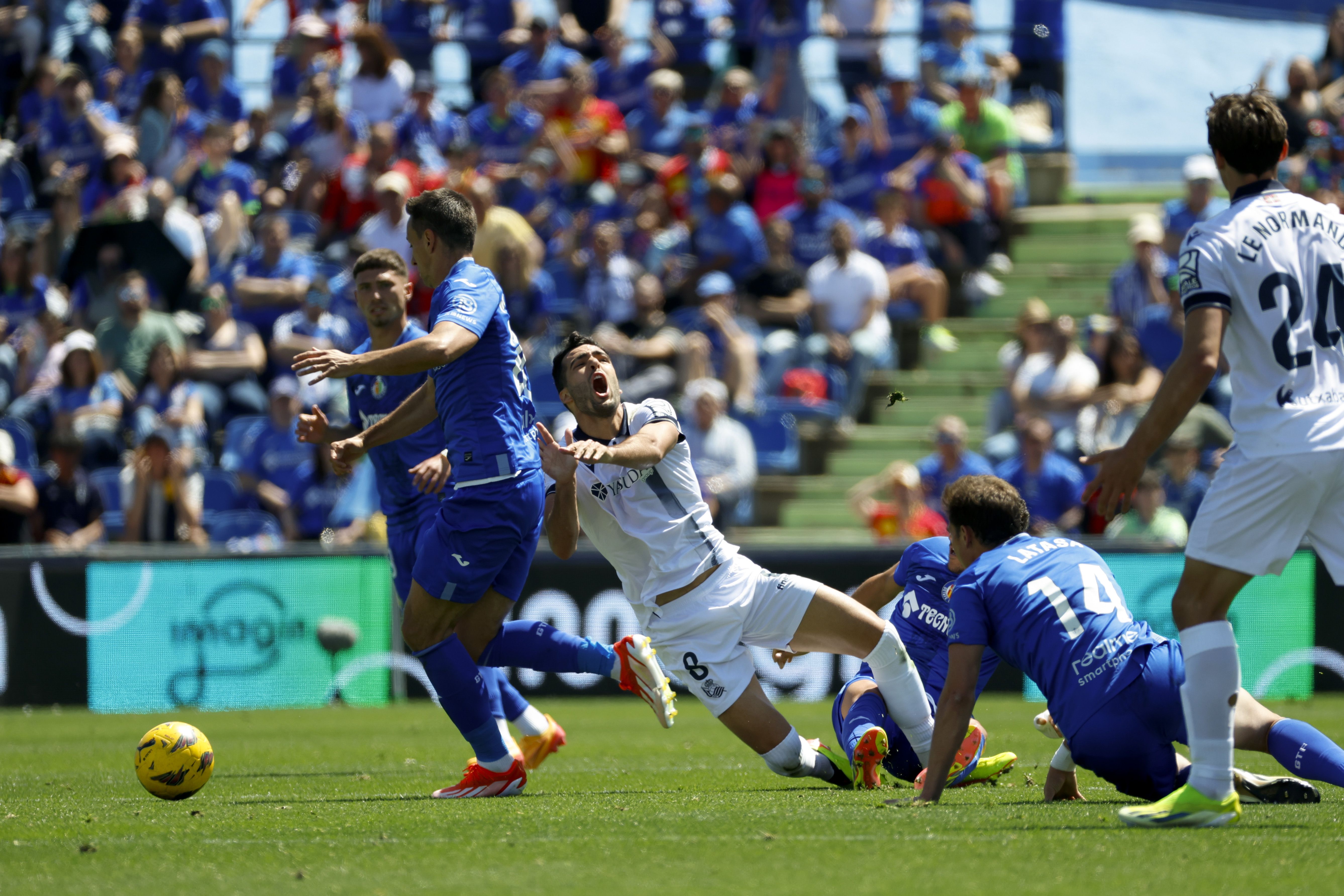 Las mejores imágenes del Getafe-Real Sociedad