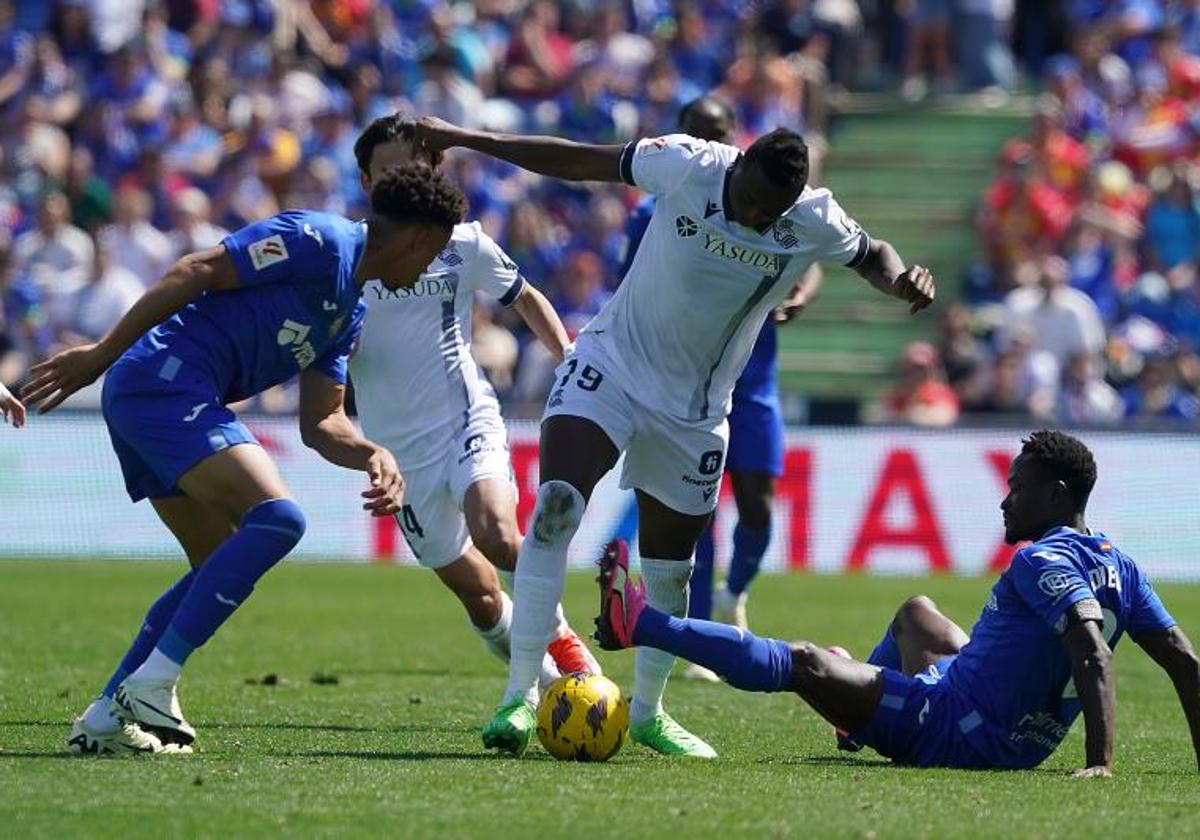 Bordalás resolvió el problema a tiempo