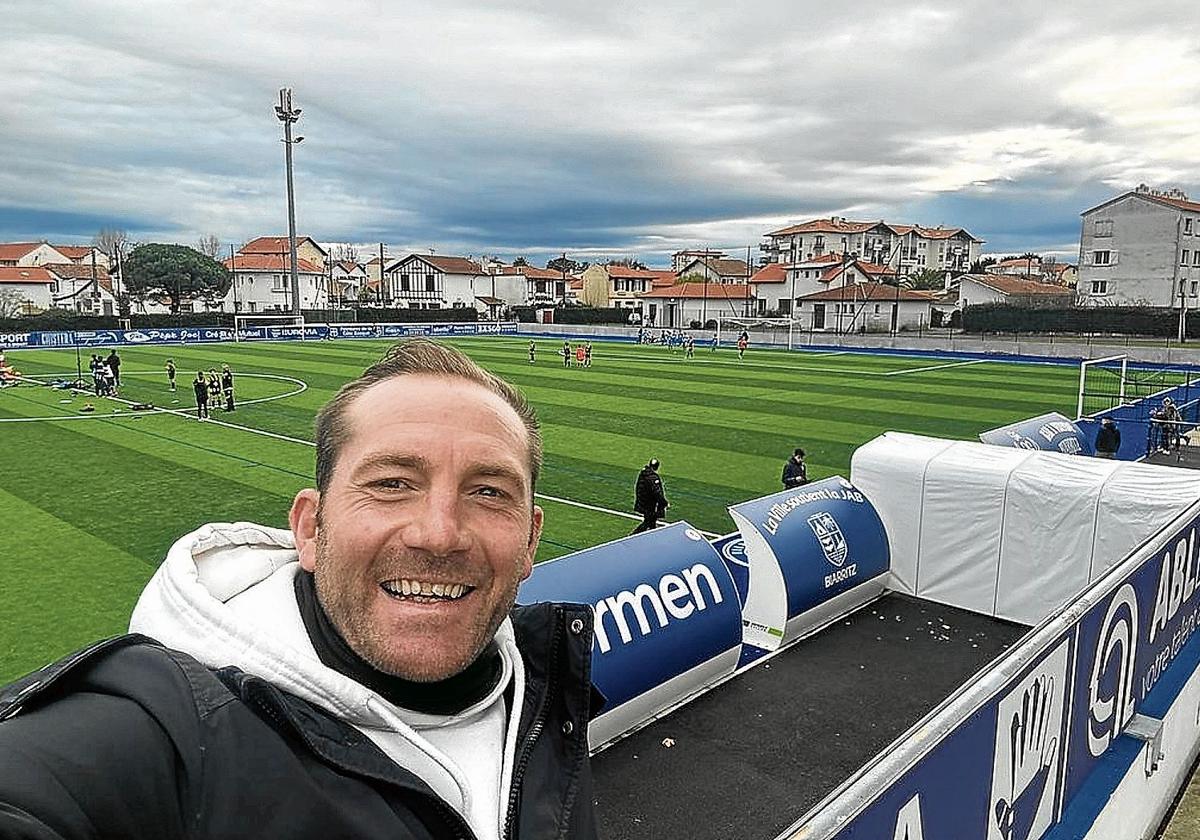 Sylvain de Weerdt, el hasta ahora el ojeador de la Real en Iparralde.