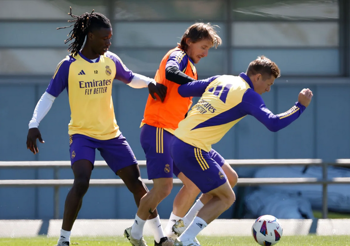 El Real Madrid prepara sin Mendy el duelo del viernes en el Reale Arena