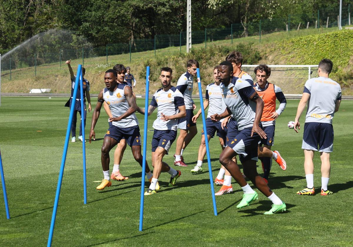 Traoré tampoco participa en el último entrenamiento de la semana