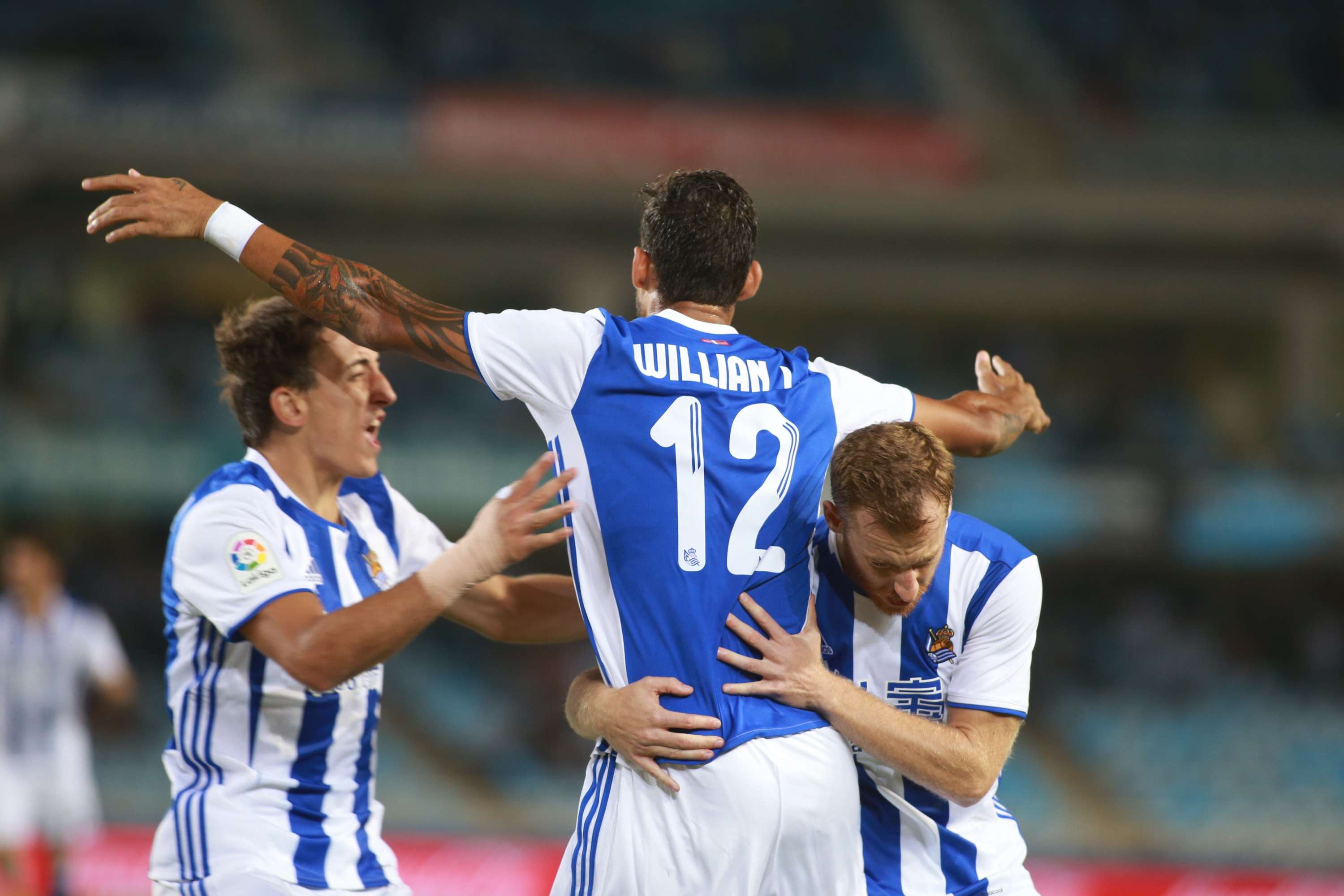 Willian José fue protagonista de los últimos Real-Las Palmas.