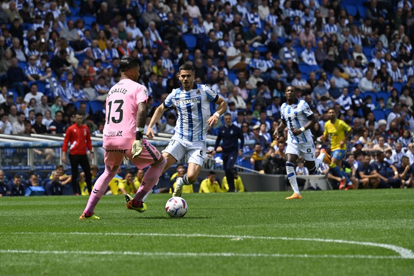La victoria de la Real ante Las Palmas, en imágenes