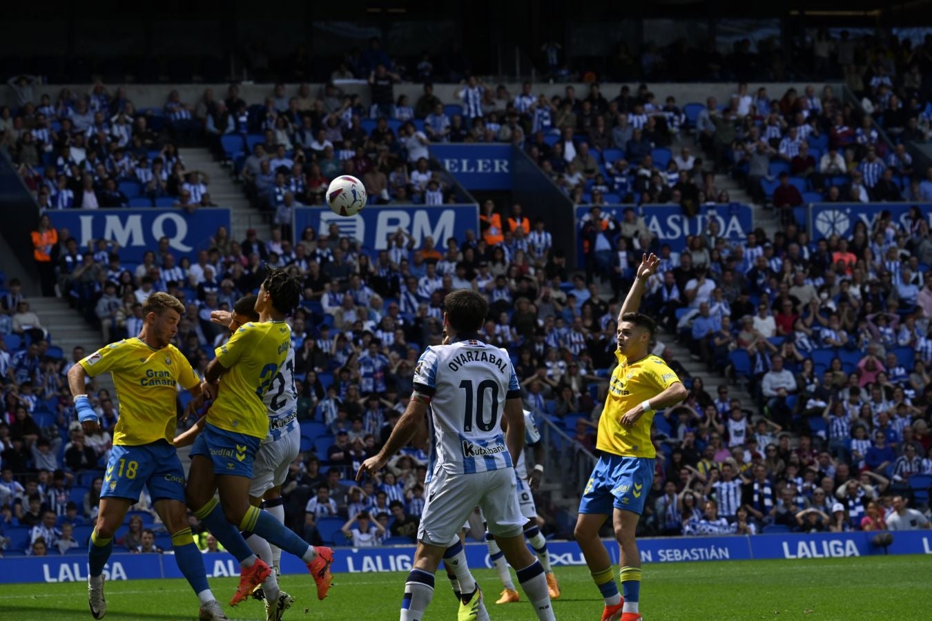La victoria de la Real ante Las Palmas, en imágenes
