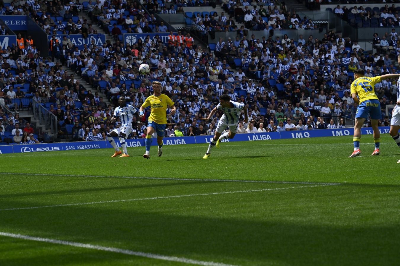 La victoria de la Real ante Las Palmas, en imágenes