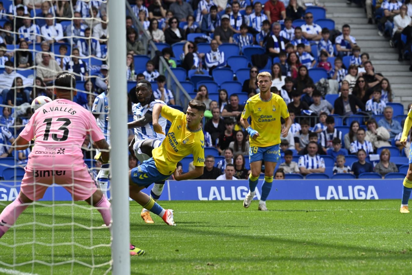 La victoria de la Real ante Las Palmas, en imágenes