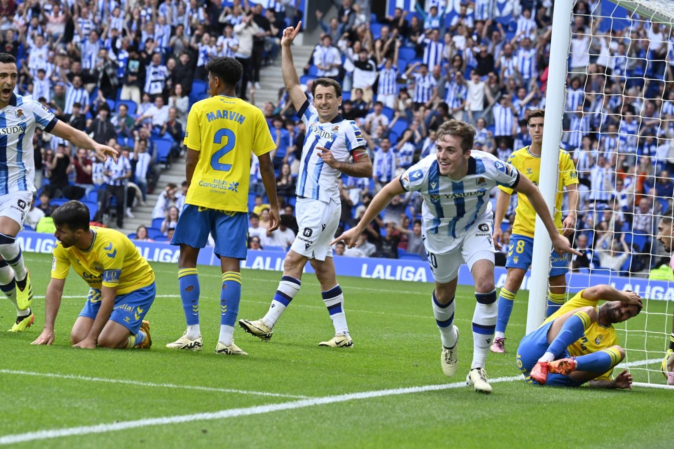 La victoria de la Real ante Las Palmas, en imágenes