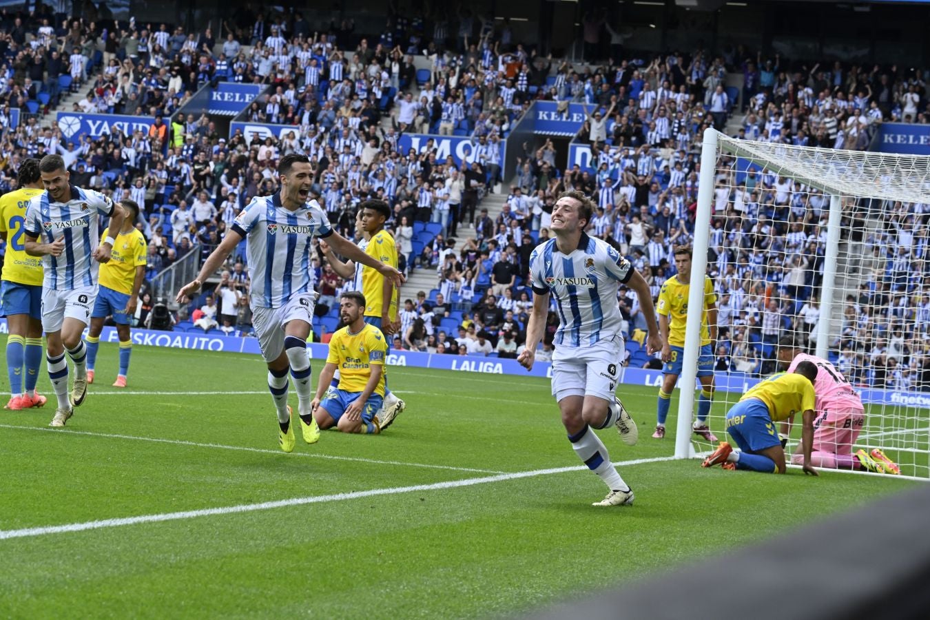 La victoria de la Real ante Las Palmas, en imágenes