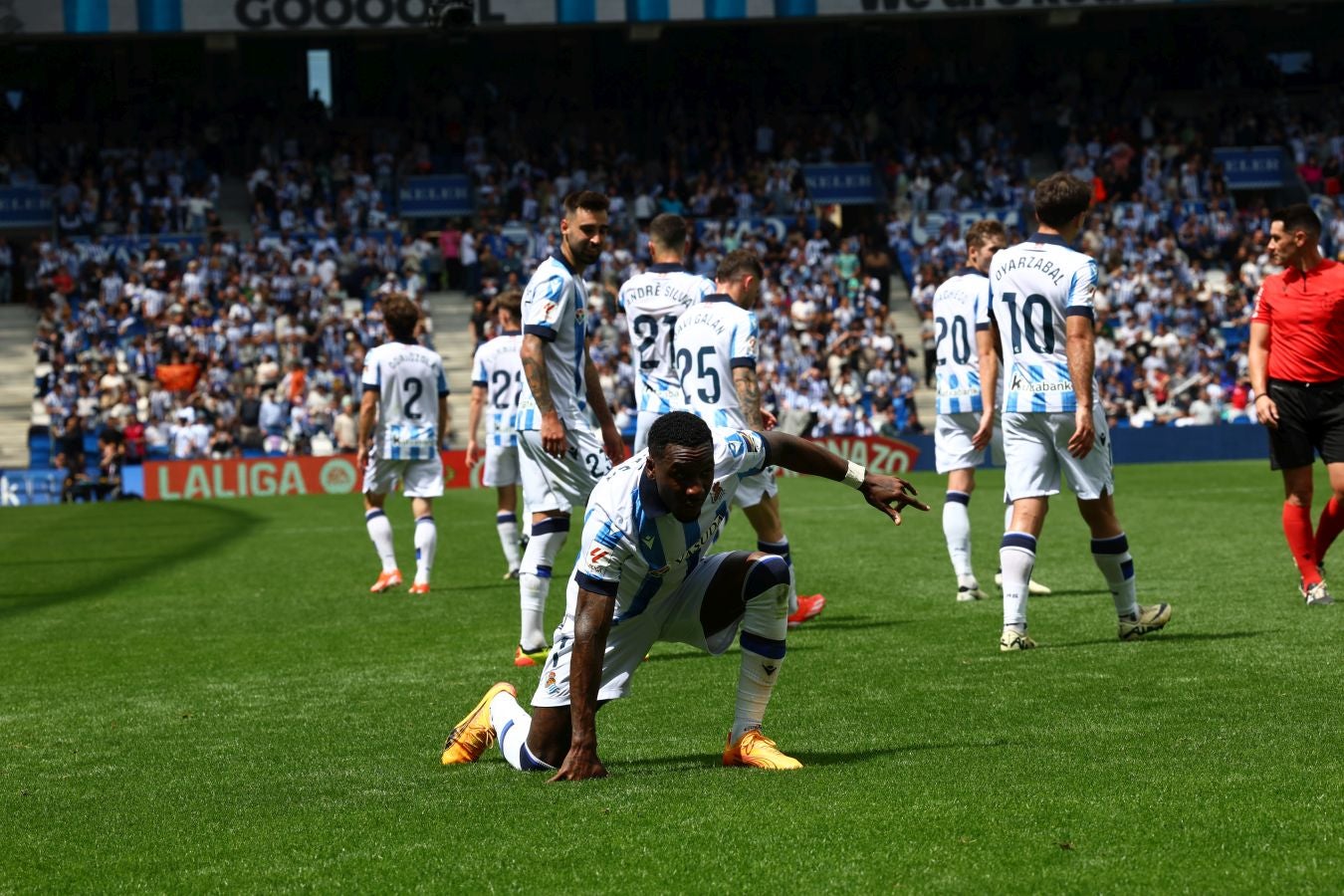 La victoria de la Real ante Las Palmas, en imágenes