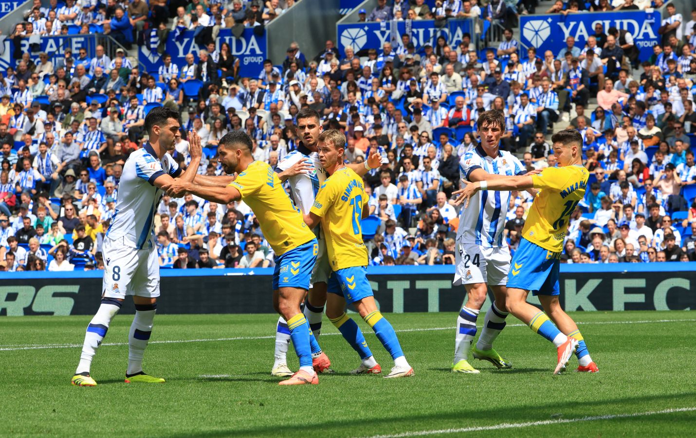 La victoria de la Real ante Las Palmas, en imágenes