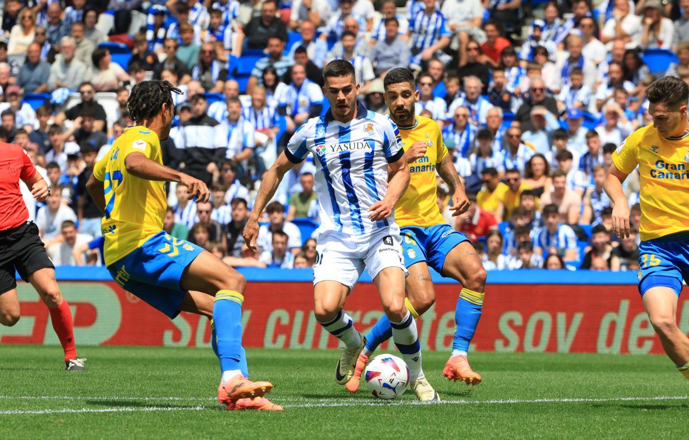 La victoria de la Real ante Las Palmas, en imágenes