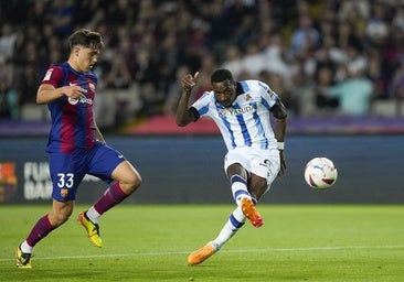 El 1x1 de los jugadores de la Real Sociedad contra el Barcelona. Y tú, ¿qué puntuación les das?