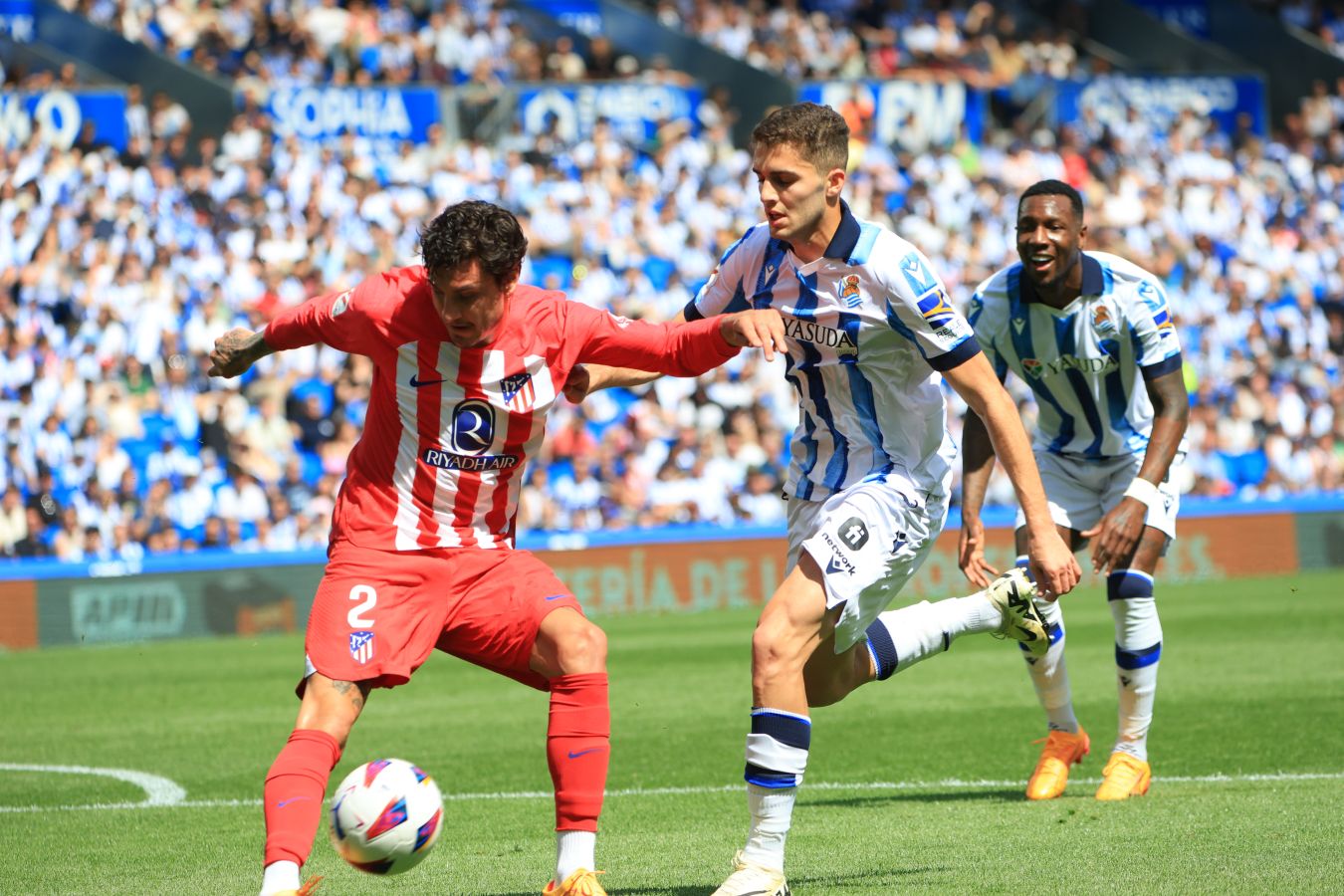 El Real Sociedad 0 - Atlético 2, en imágenes