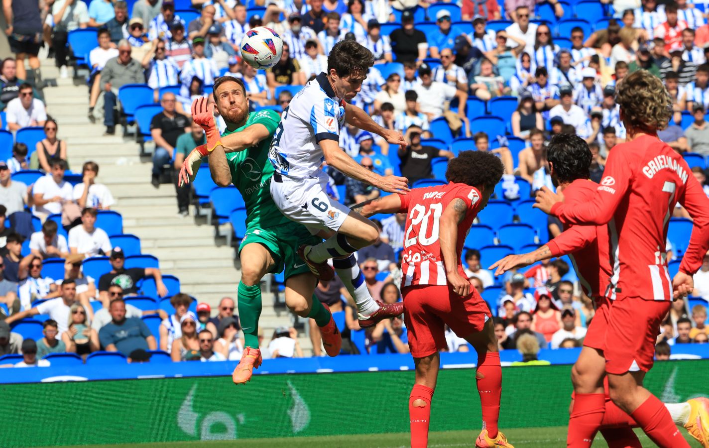 El Real Sociedad 0 - Atlético 2, en imágenes