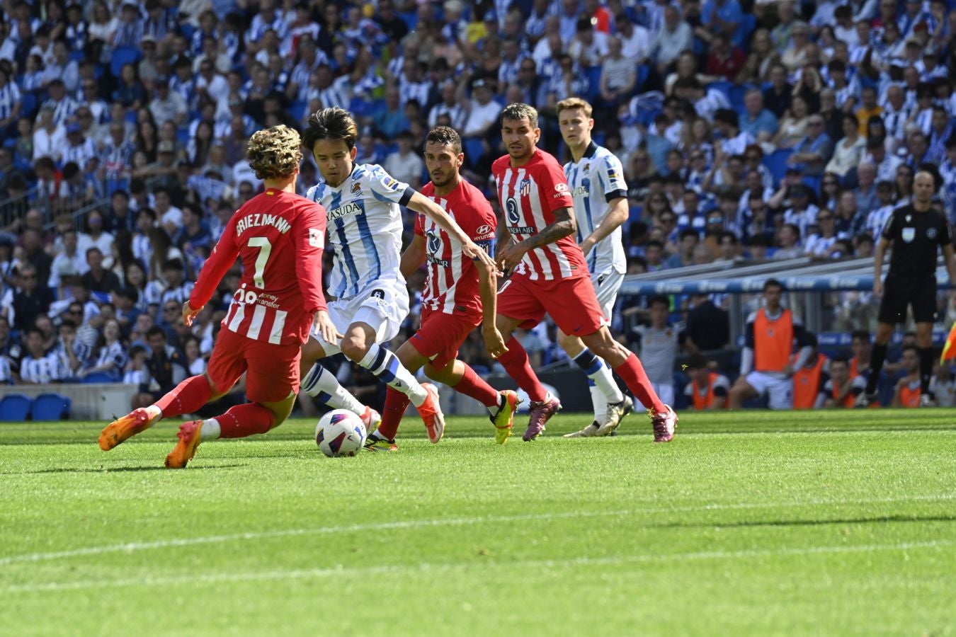 El Real Sociedad 0 - Atlético 2, en imágenes