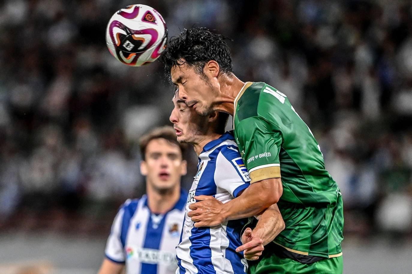Las imágenes del Tokyo Verdy - Real Sociedad