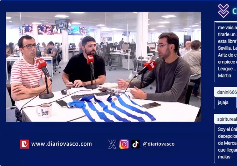 La actualidad de la Real Sociedad, en el Twitch de DV